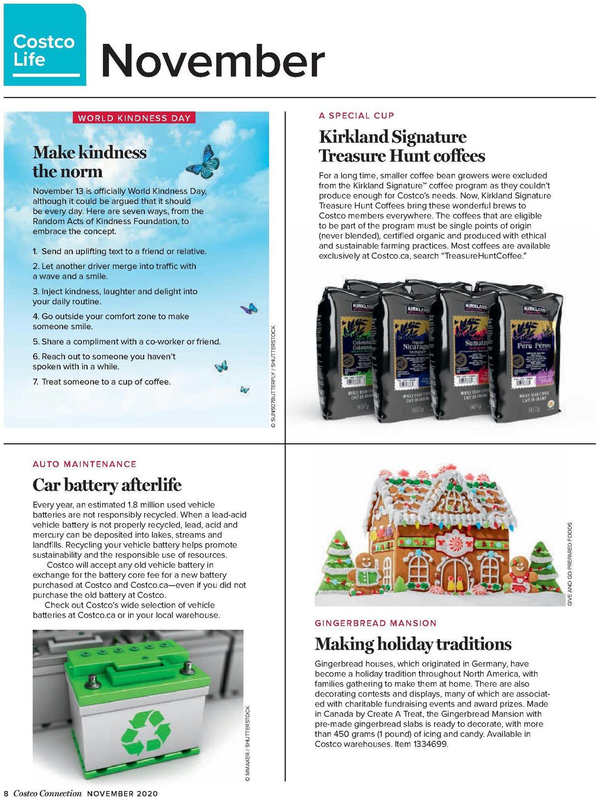 Costco Connection November Flyer from November 1