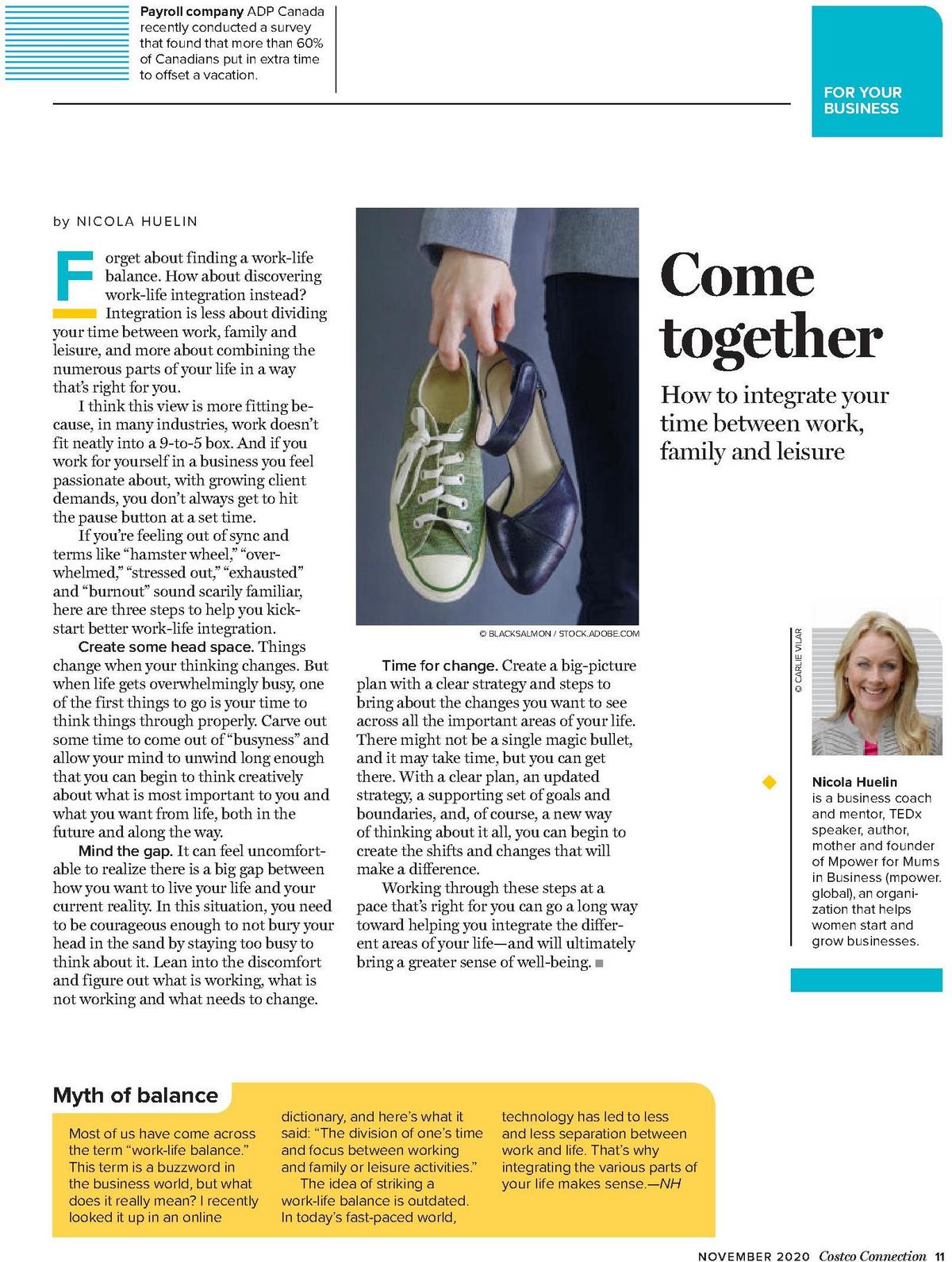 Costco Connection November Flyer from November 1