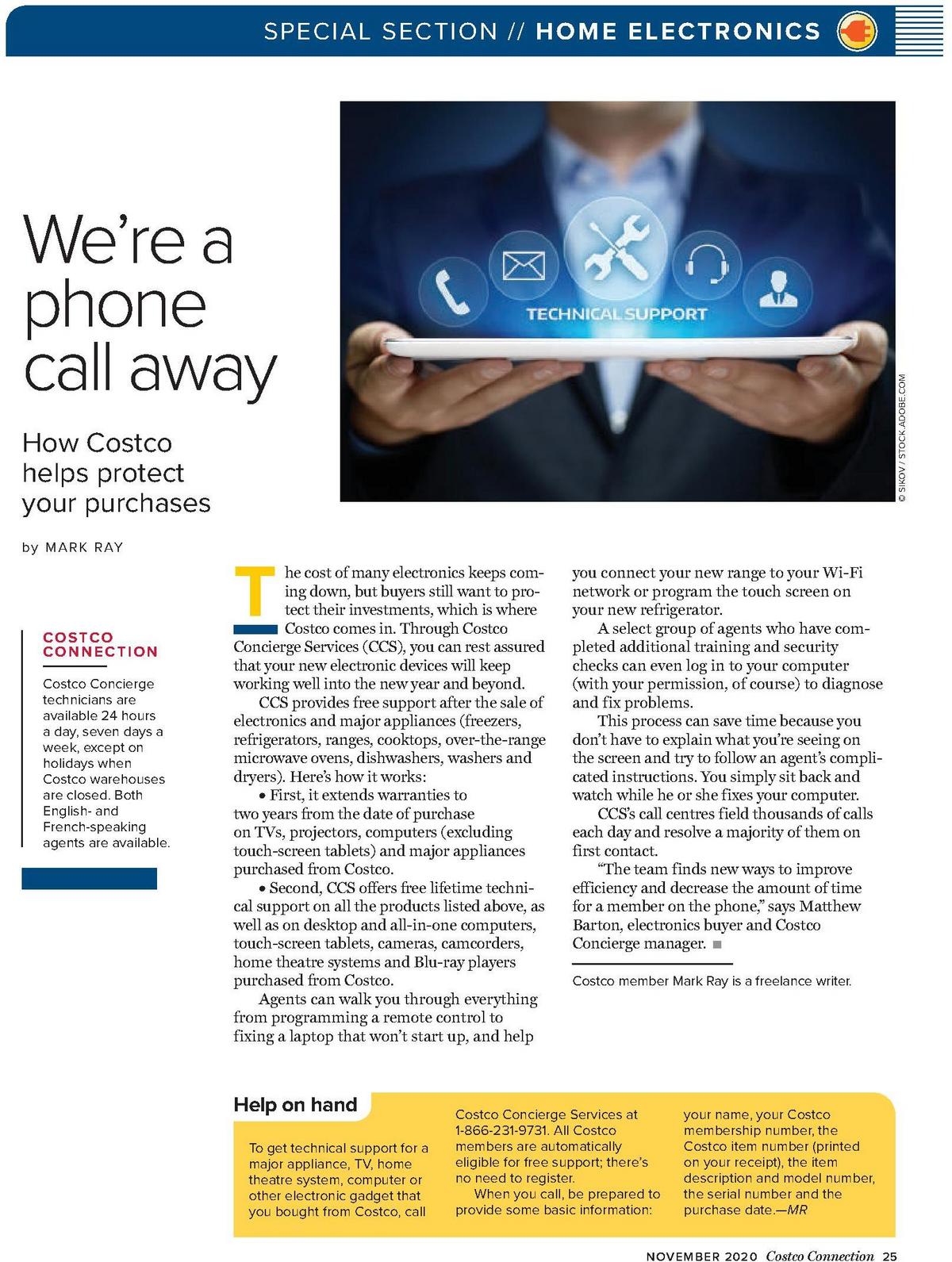 Costco Connection November Flyer from November 1