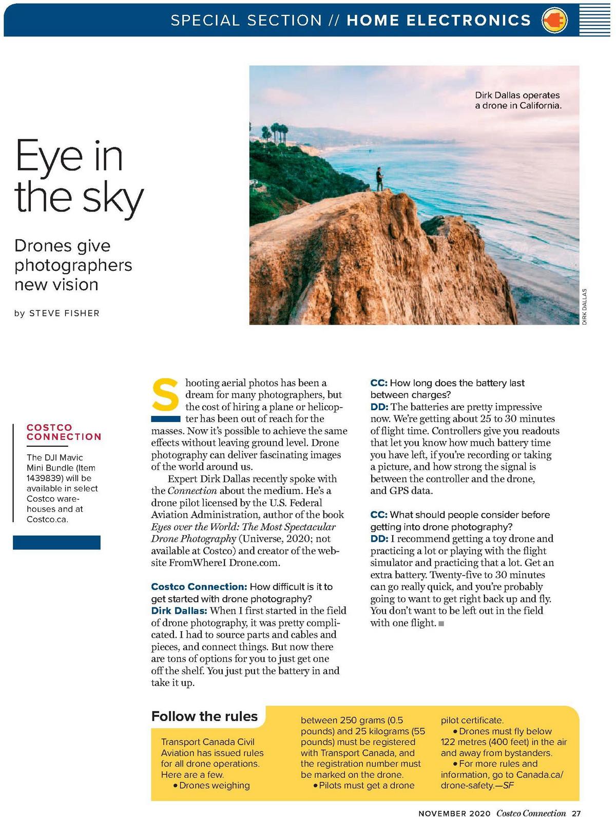 Costco Connection November Flyer from November 1