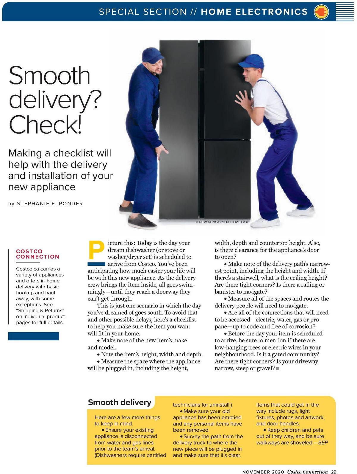 Costco Connection November Flyer from November 1