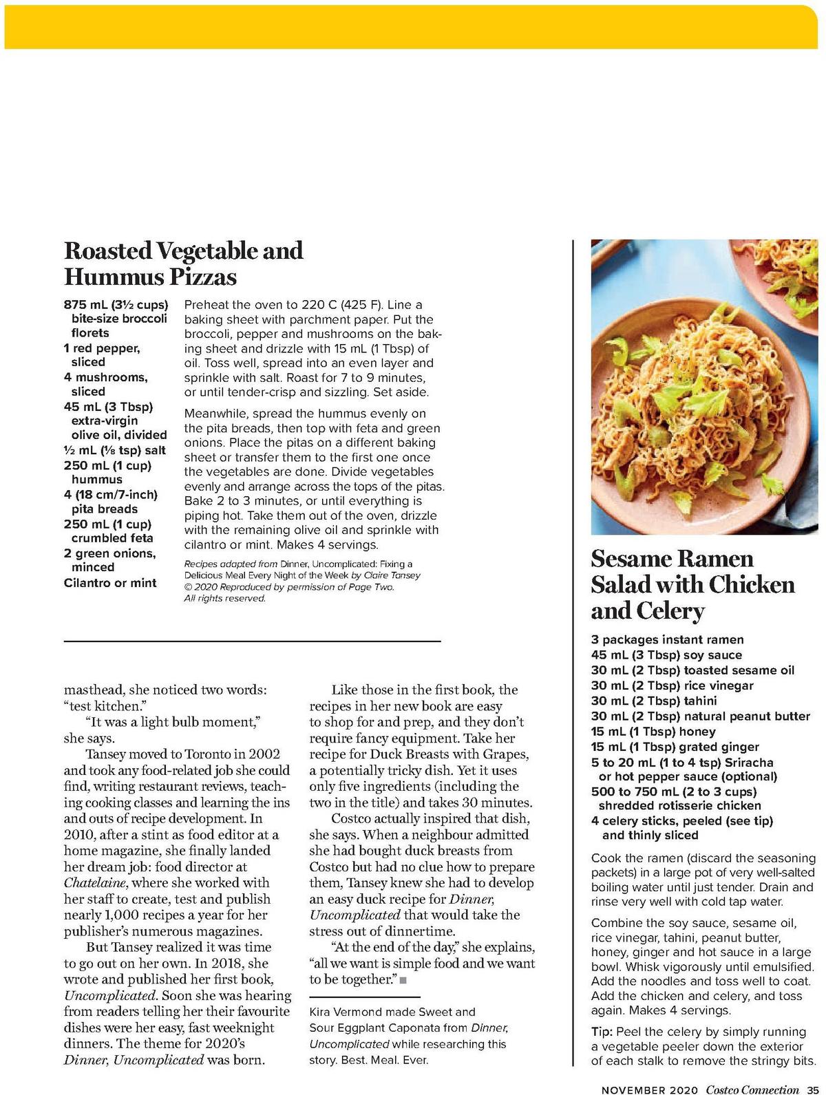 Costco Connection November Flyer from November 1