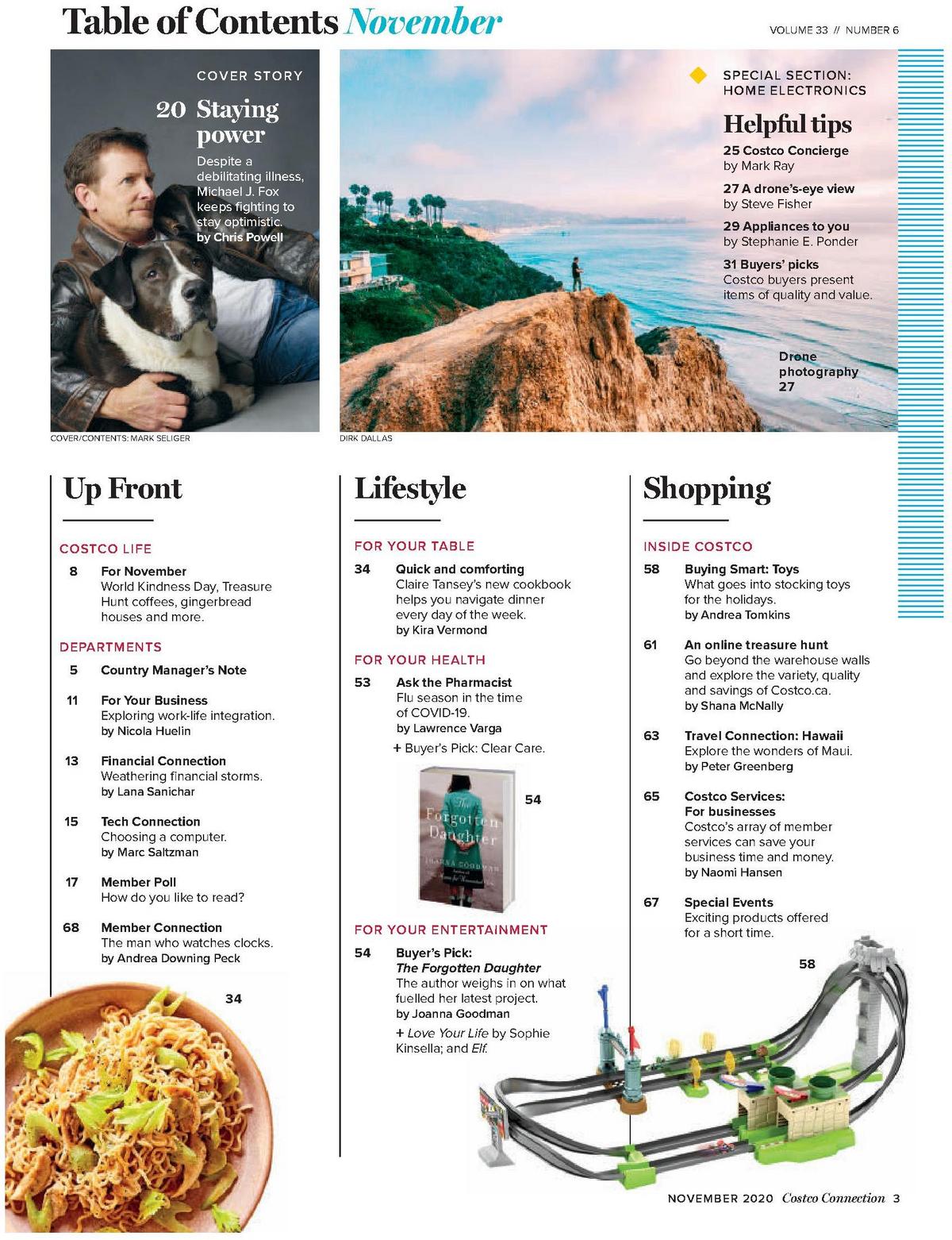 Costco Connection November Flyer from November 1