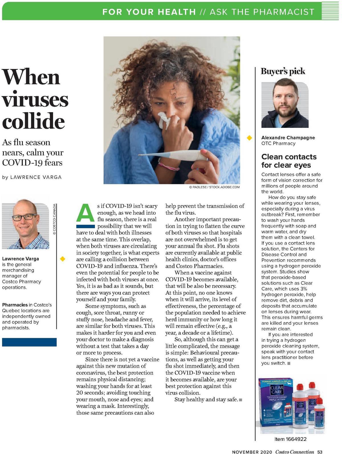 Costco Connection November Flyer from November 1