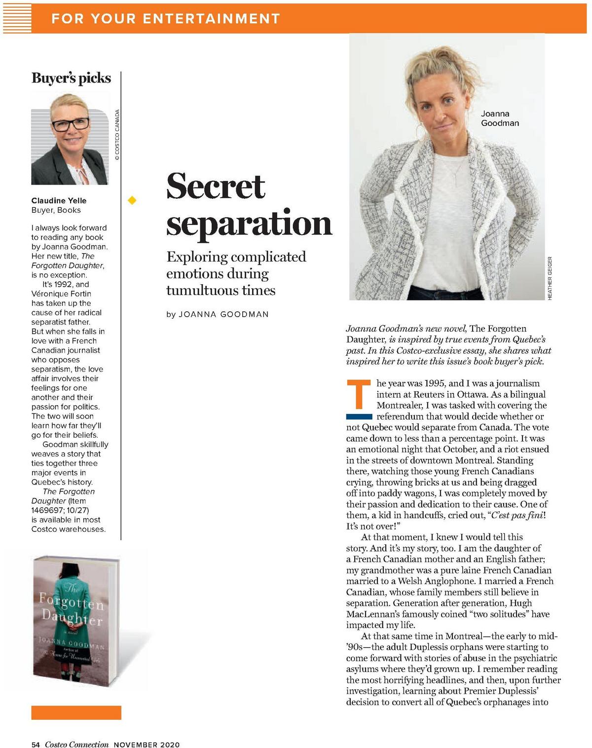 Costco Connection November Flyer from November 1