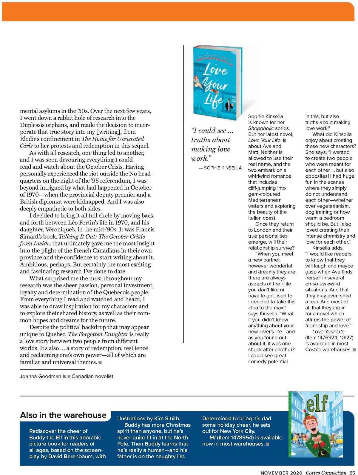 Costco Connection November Flyer from November 1