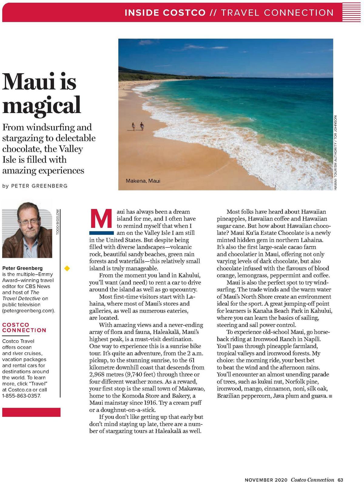 Costco Connection November Flyer from November 1