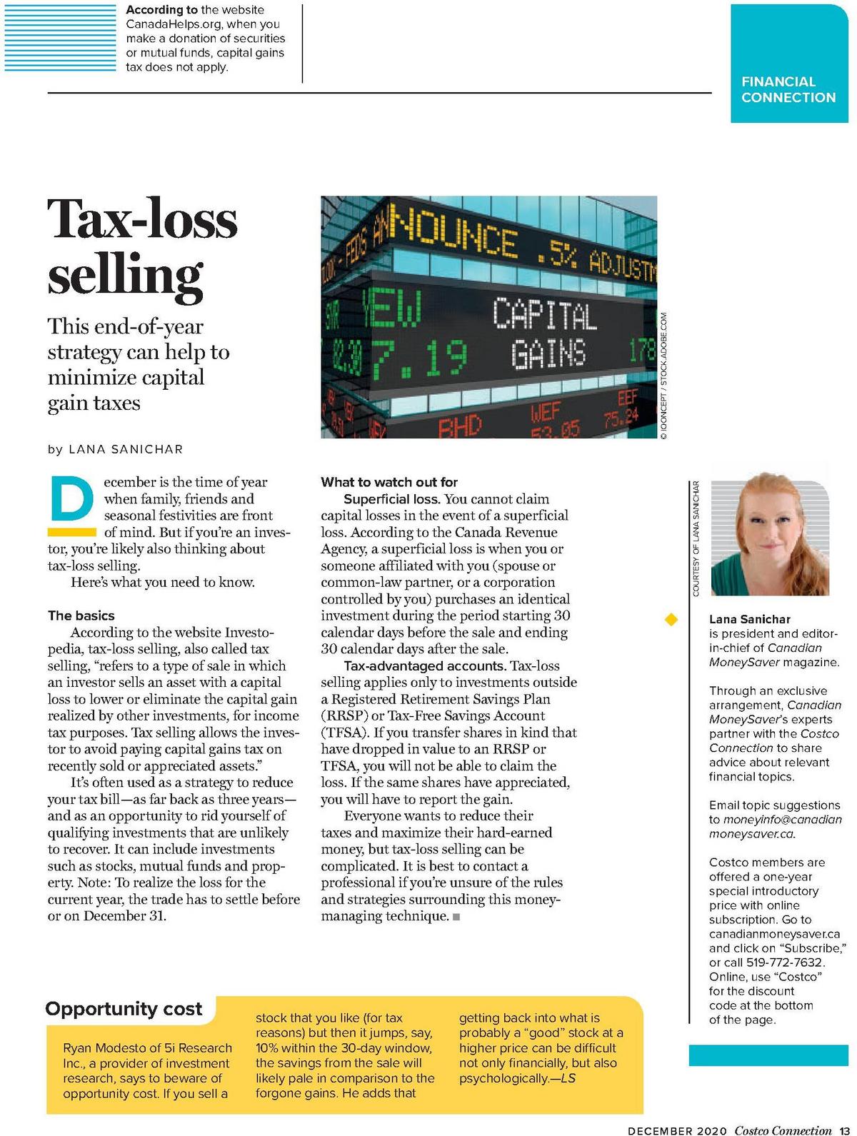 Costco Connection December Flyer from December 1