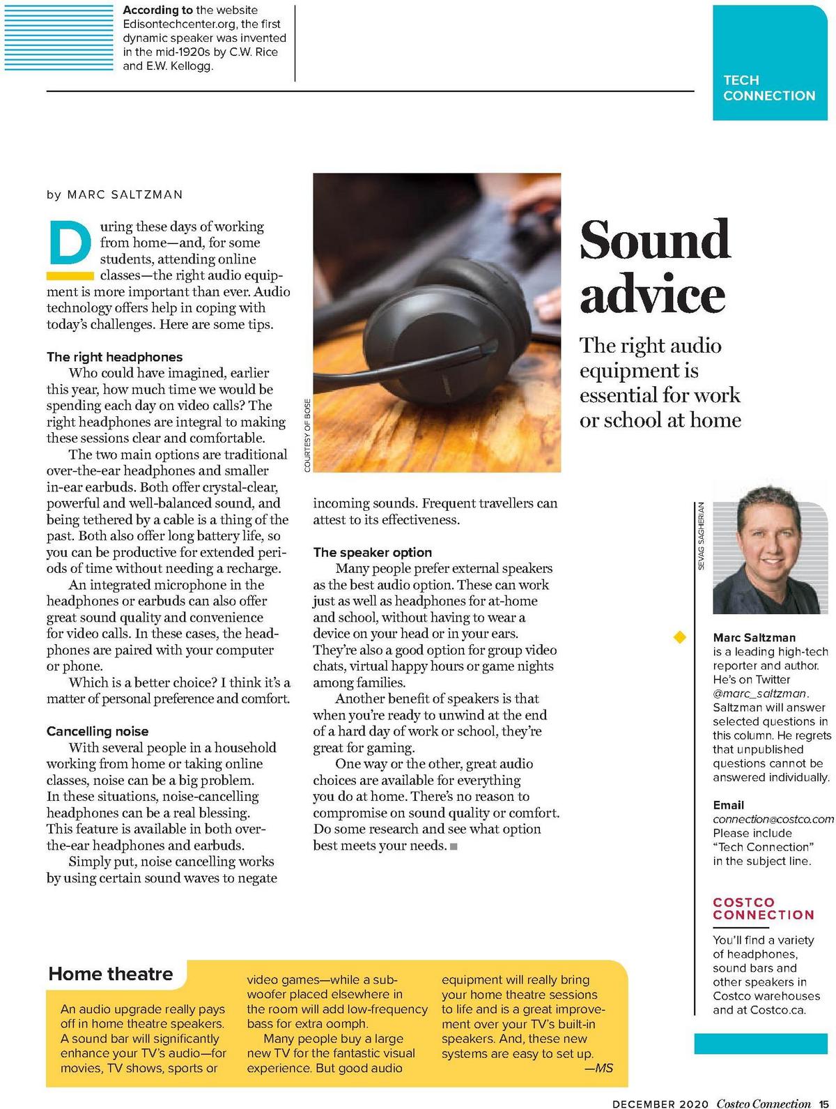 Costco Connection December Flyer from December 1