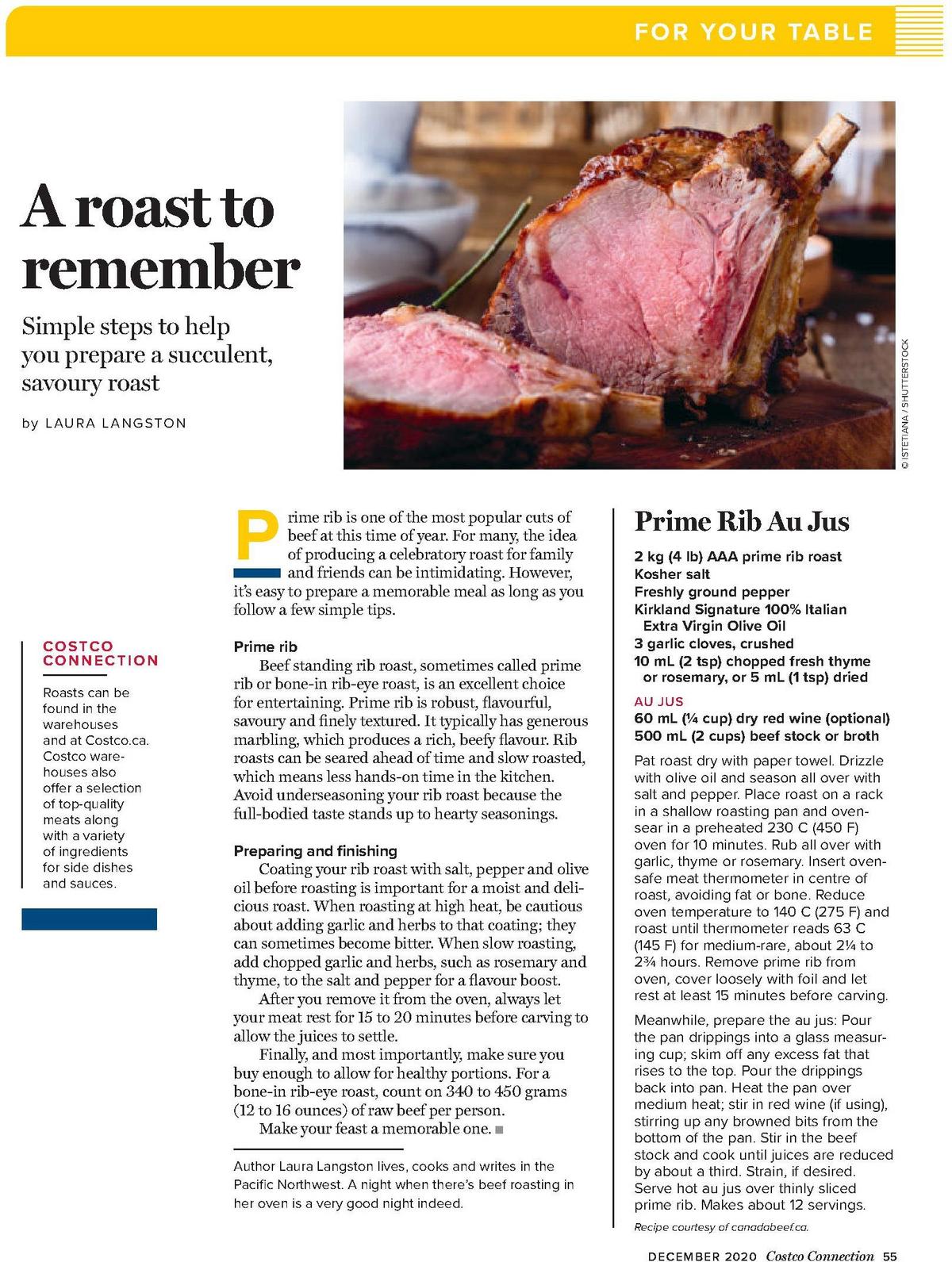 Costco Connection December Flyer from December 1