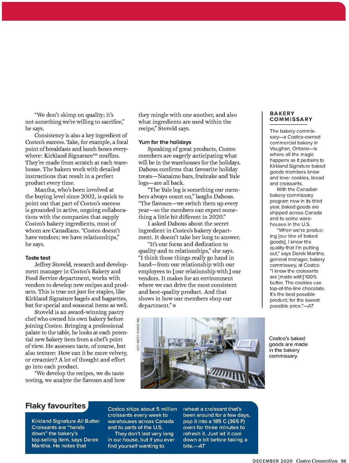 Costco Connection December Flyer from December 1