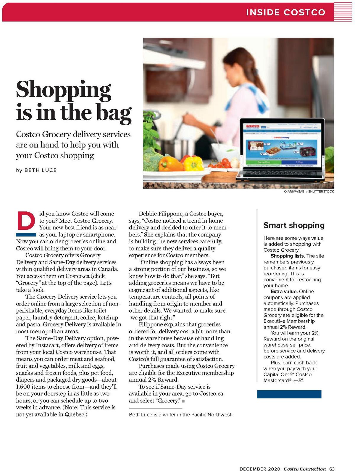 Costco Connection December Flyer from December 1