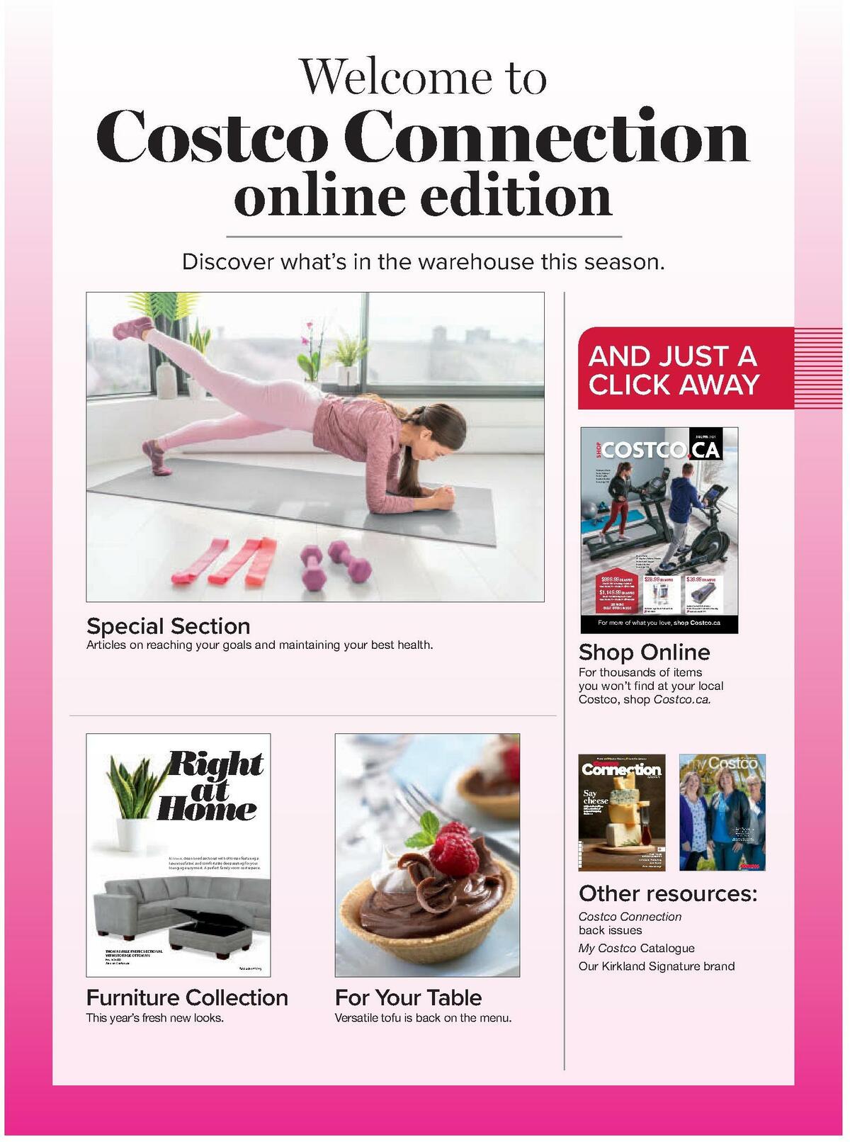 Costco Connection January/February Flyer from January 1