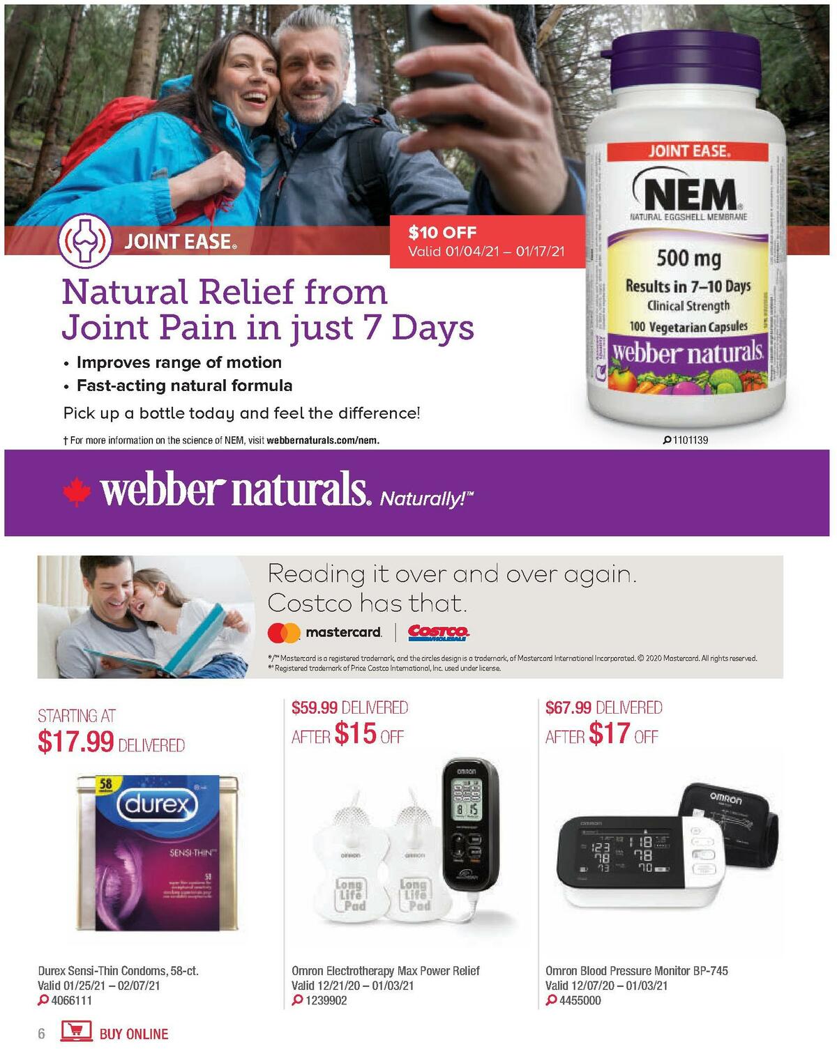 Costco Connection January/February Flyer from January 1