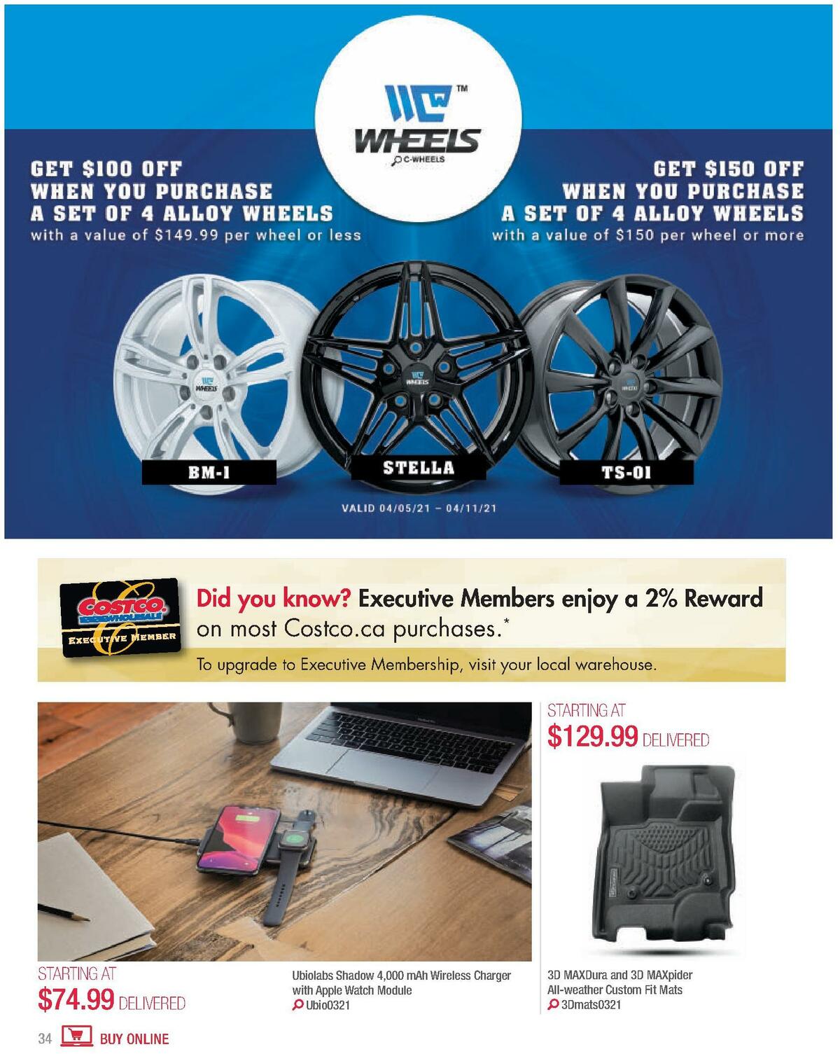 Costco Connection March/April Flyer from March 1