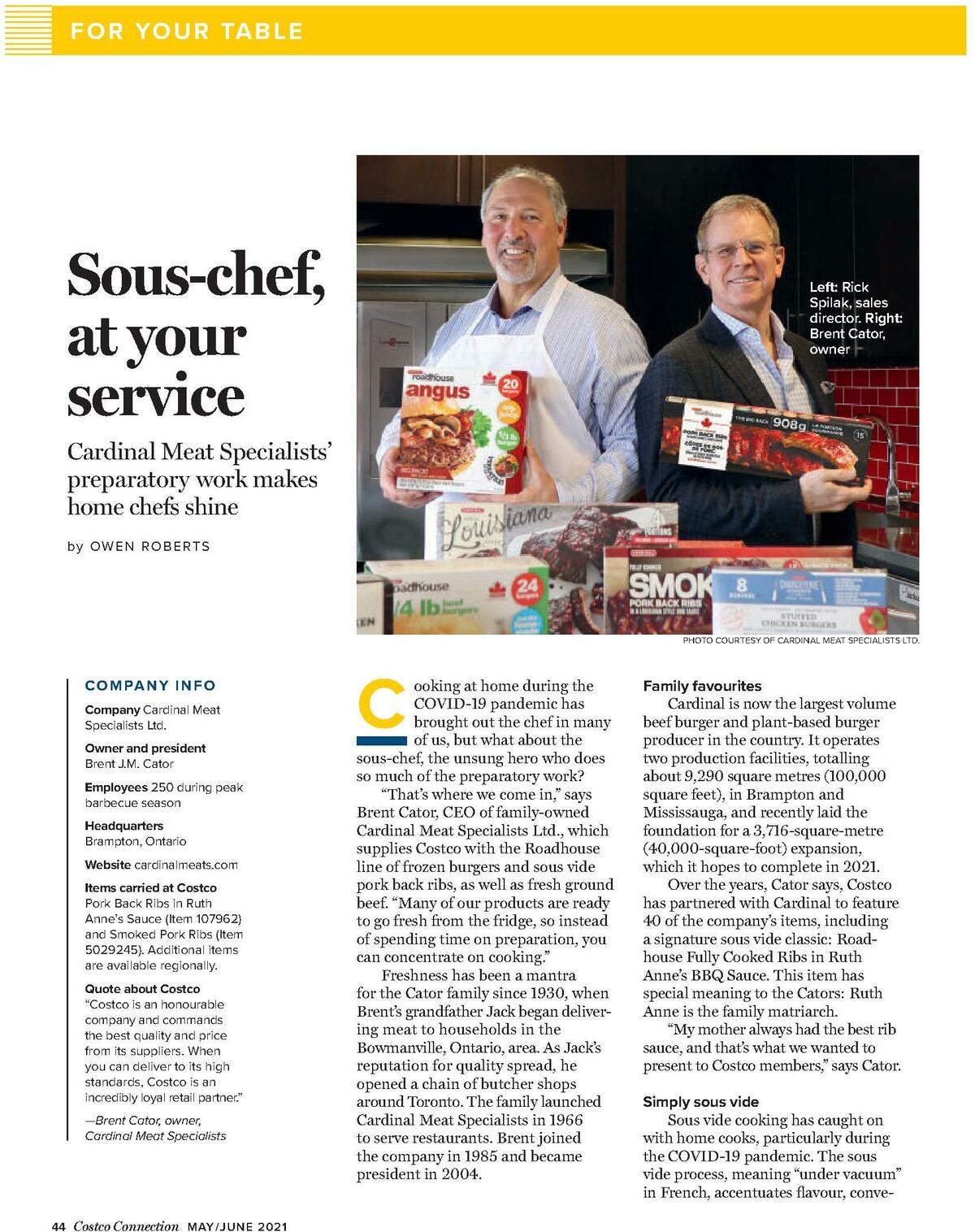 Costco Connection May/June Flyer from May 1