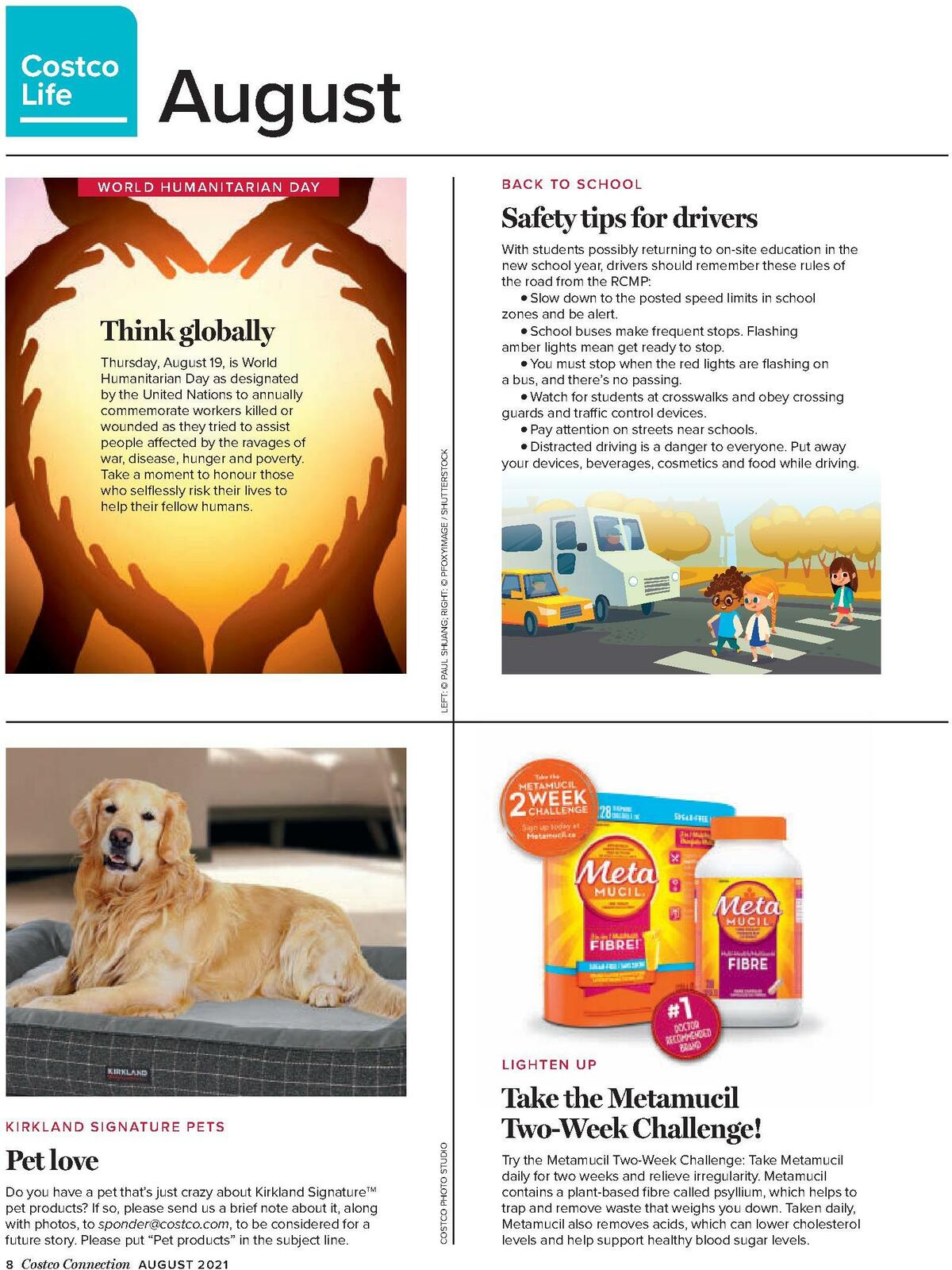 Costco Connection August Flyer from August 1