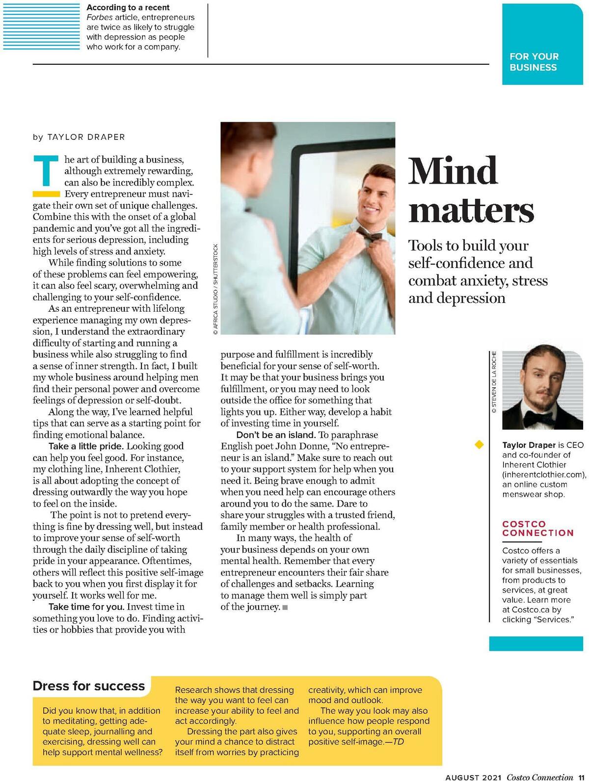 Costco Connection August Flyer from August 1