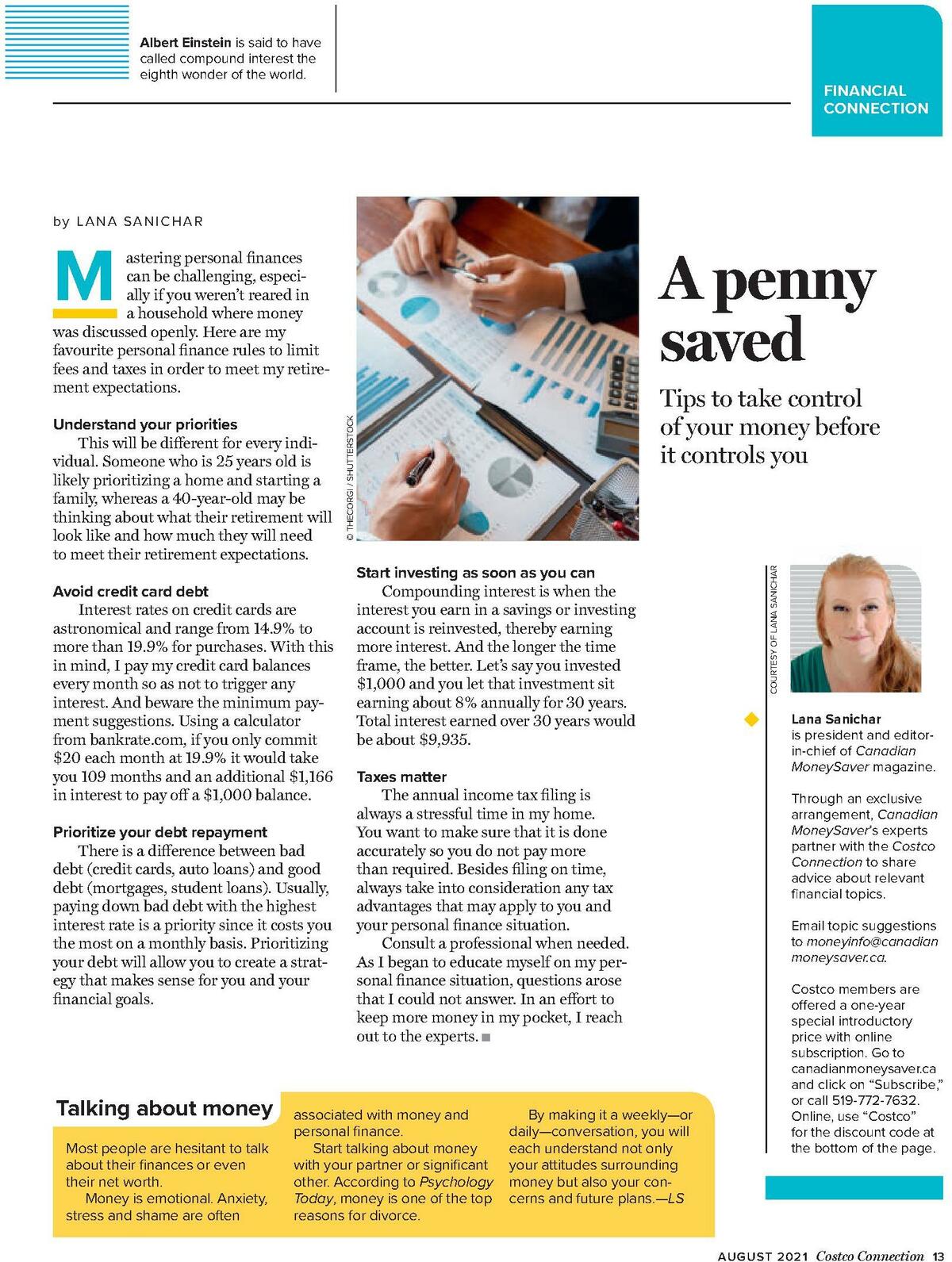 Costco Connection August Flyer from August 1