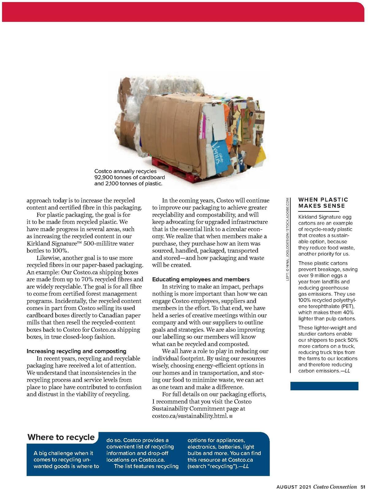 Costco Connection August Flyer from August 1