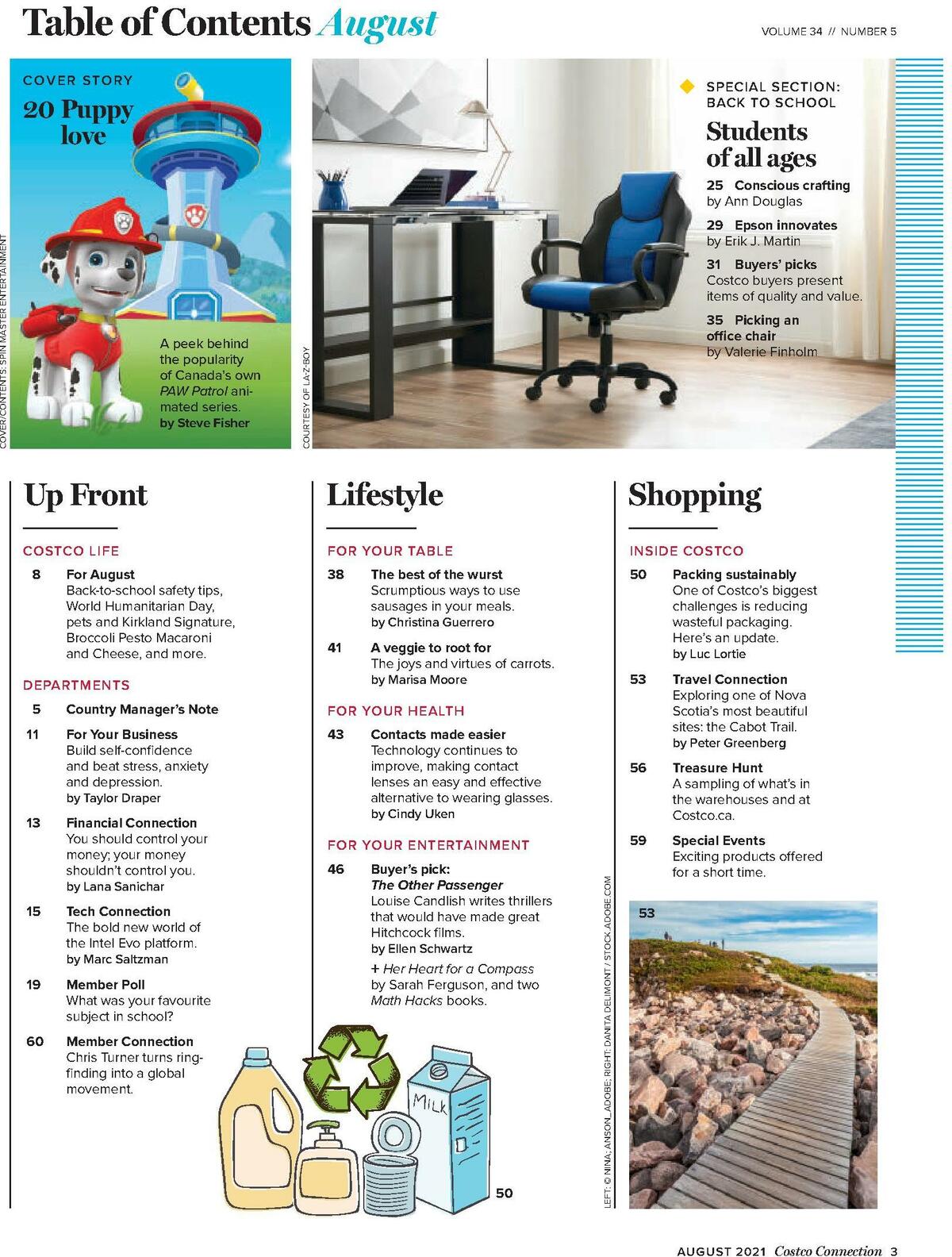 Costco Connection August Flyer from August 1