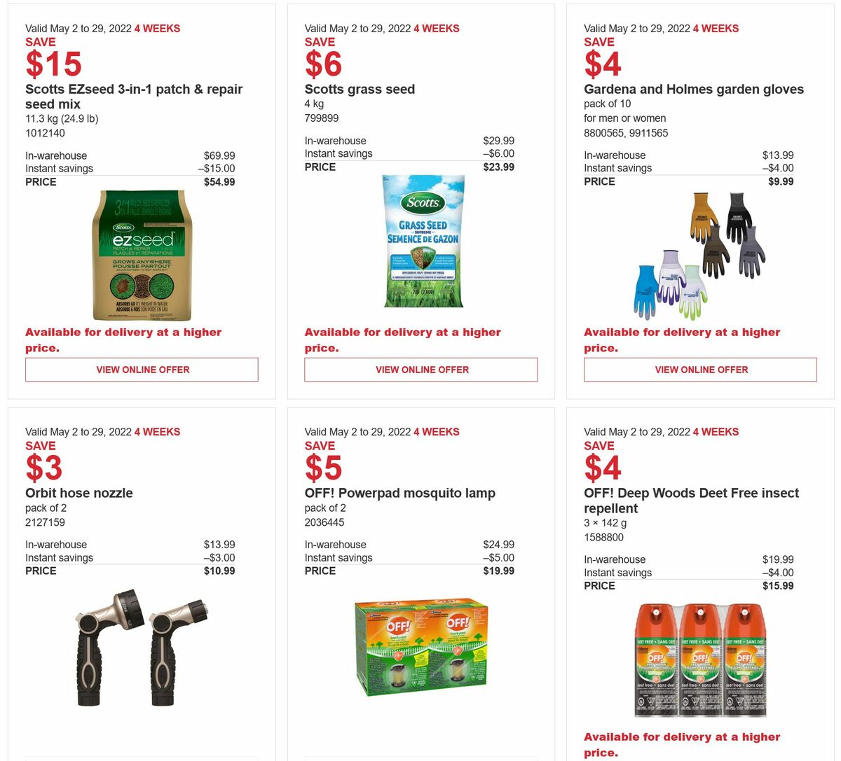 Costco Flyer from May 2