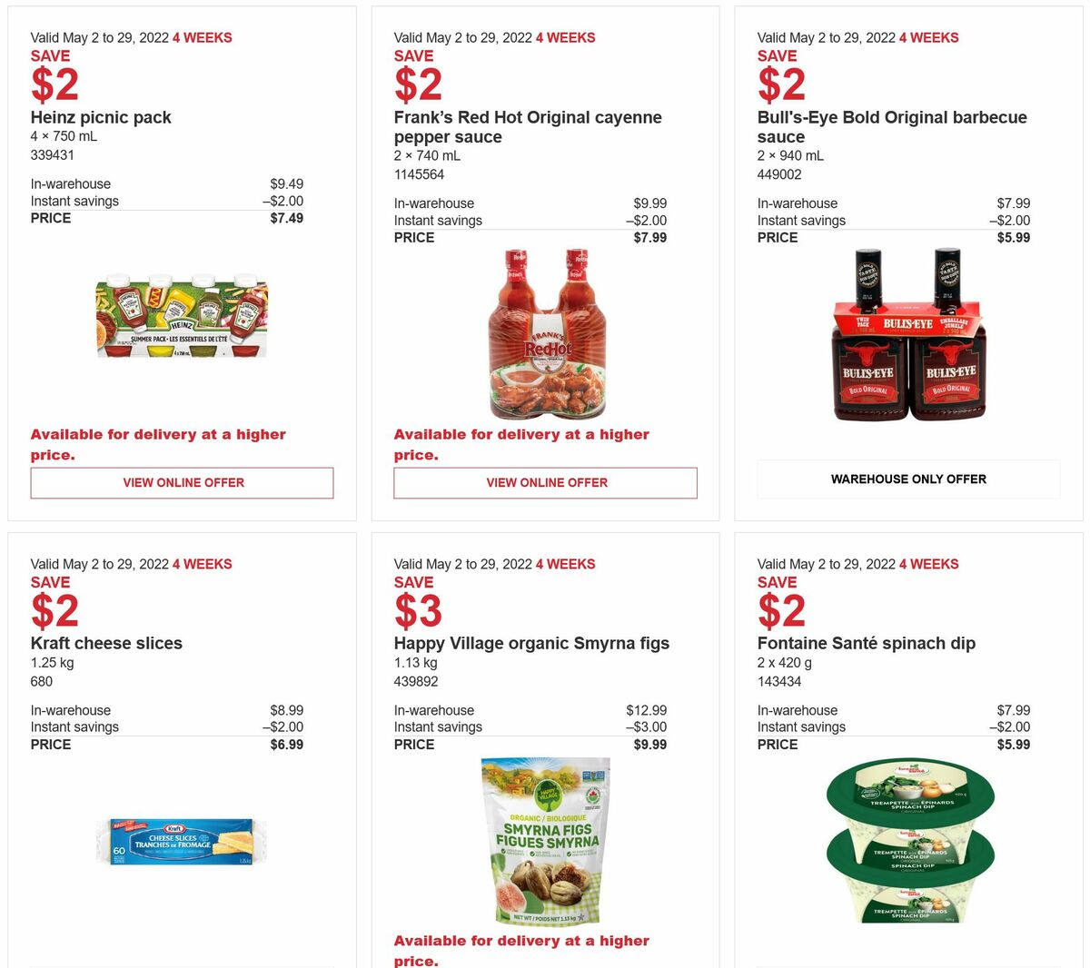 Costco Flyer from May 2