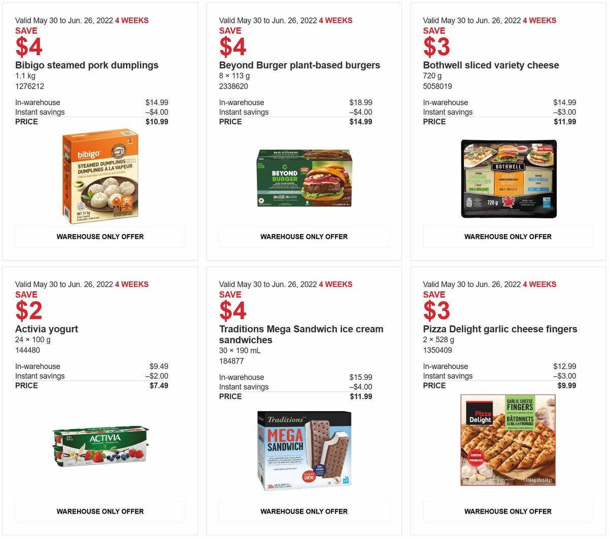 Costco Flyer from May 30