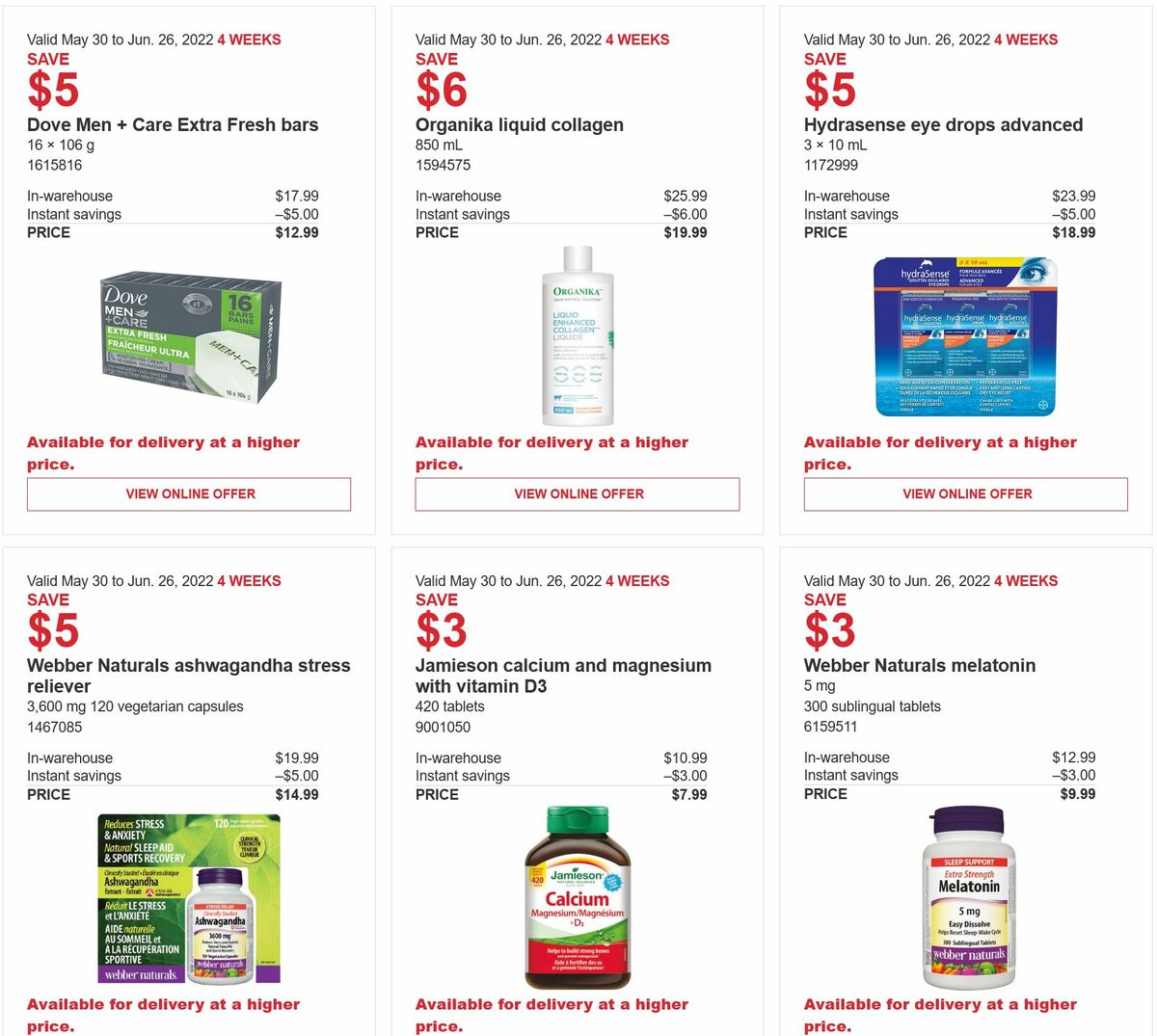 Costco Flyer from May 30