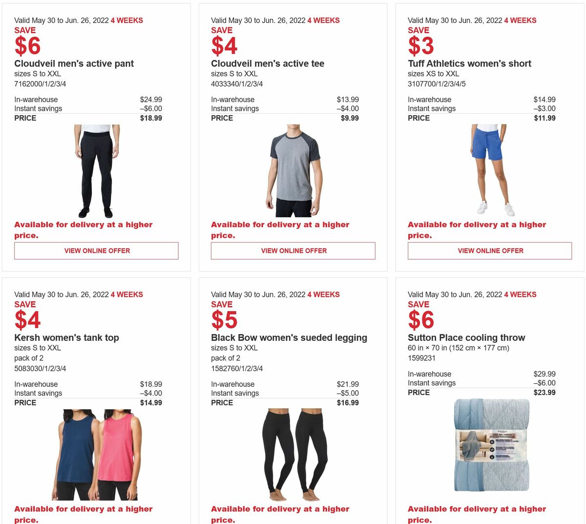 Costco Flyer from May 30