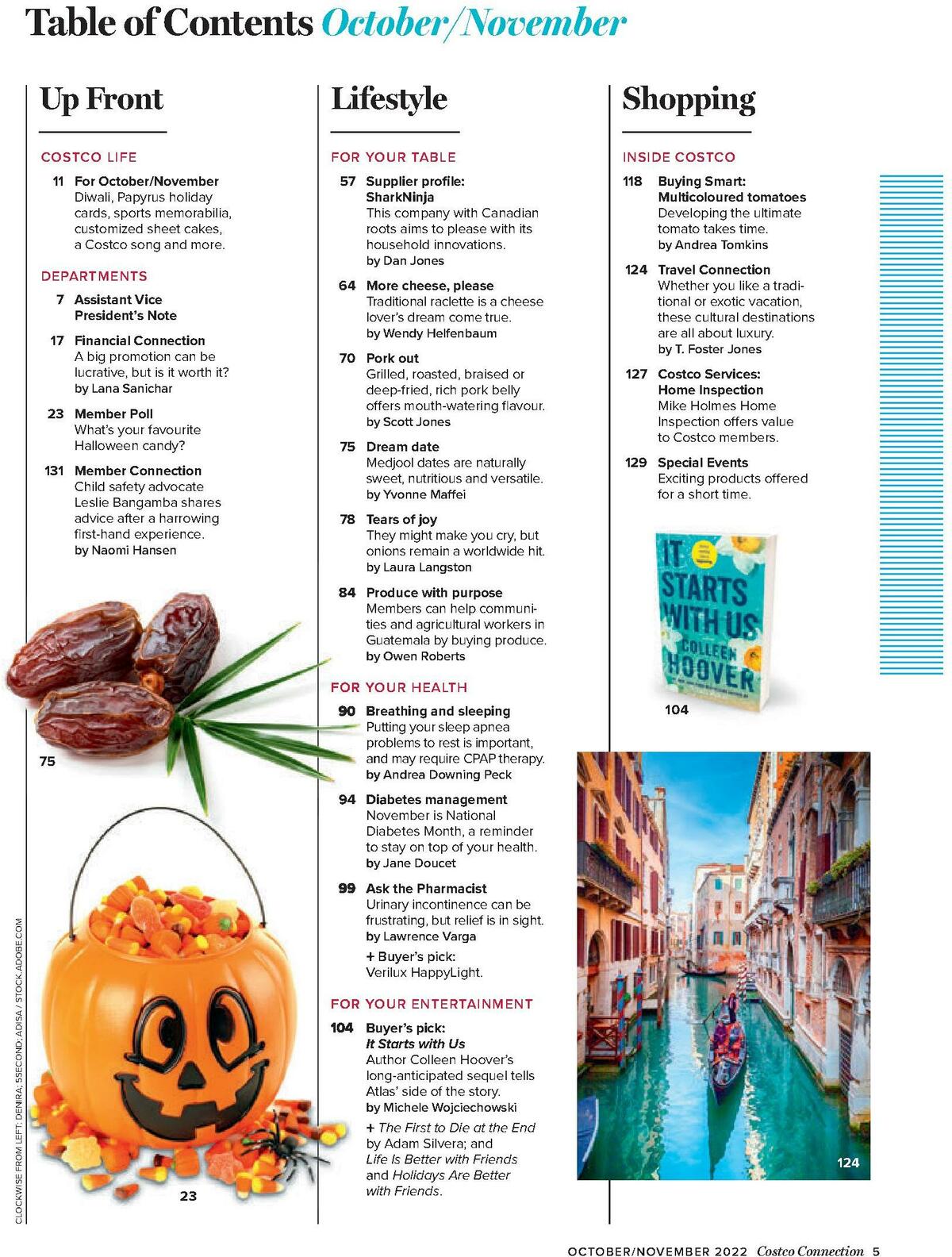 Costco Connection October/November Flyer from October 1