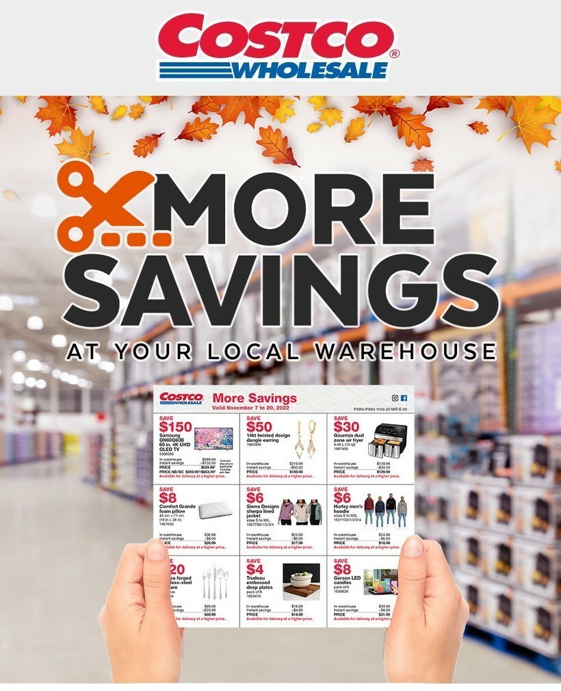 Costco Flyer from November 7