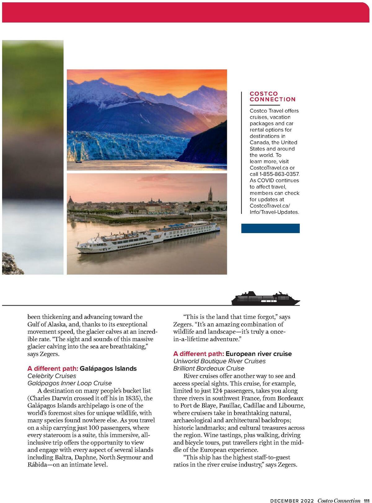 Costco Connection December Flyer from December 1