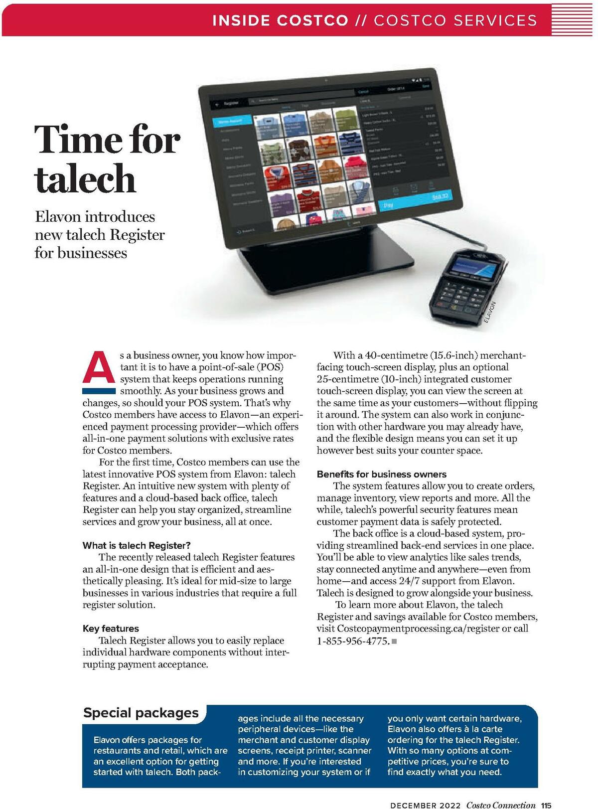 Costco Connection December Flyer from December 1