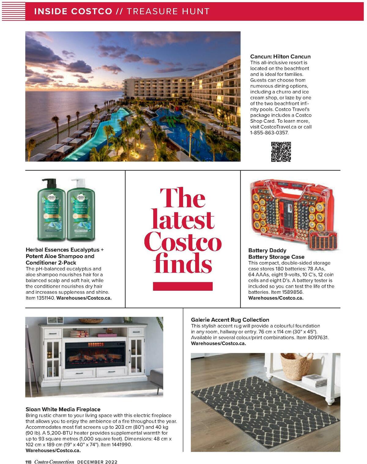 Costco Connection December Flyer from December 1