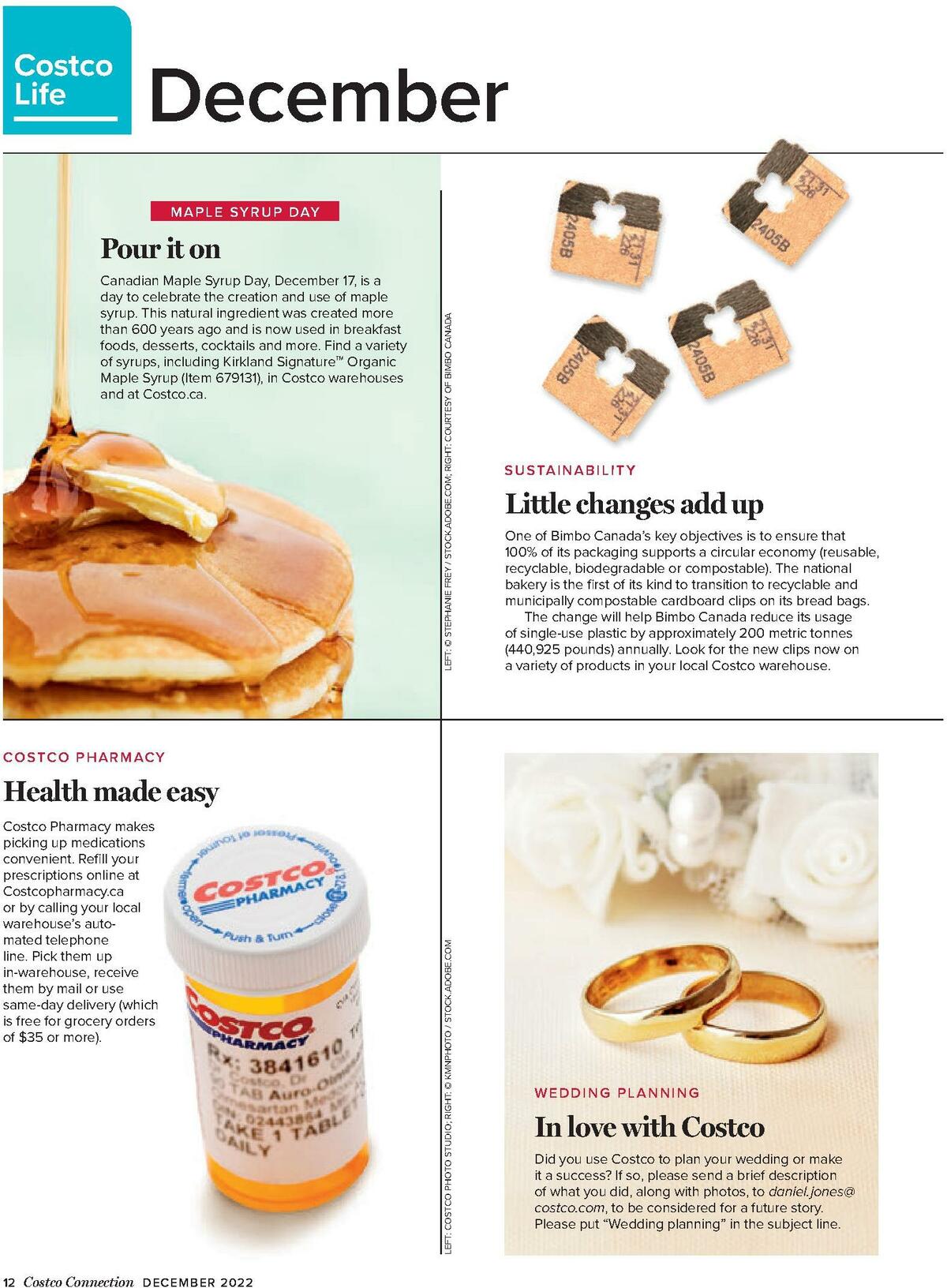 Costco Connection December Flyer from December 1