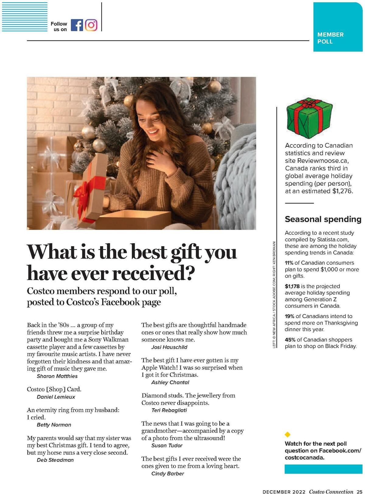 Costco Connection December Flyer from December 1