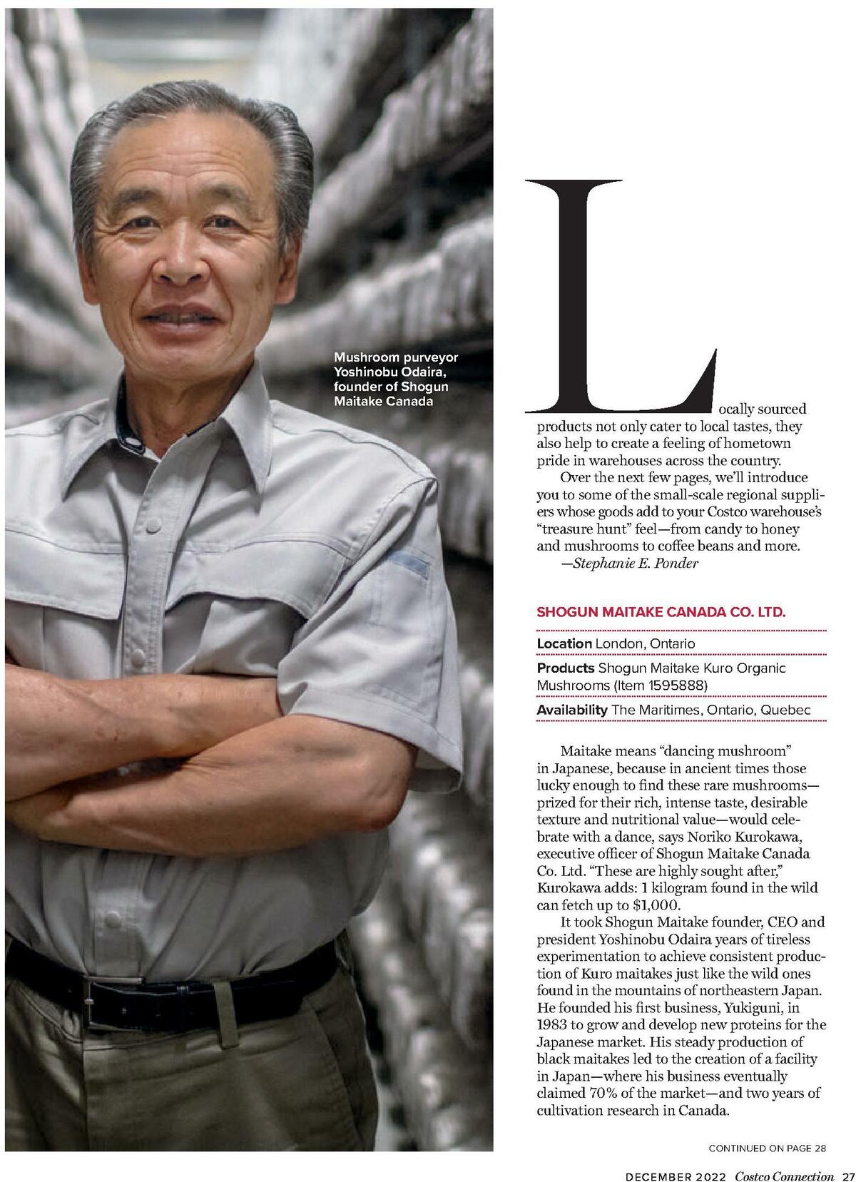 Costco Connection December Flyer from December 1