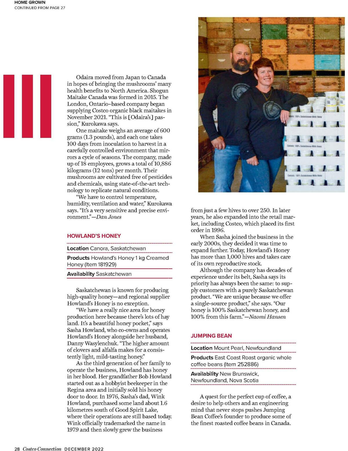 Costco Connection December Flyer from December 1