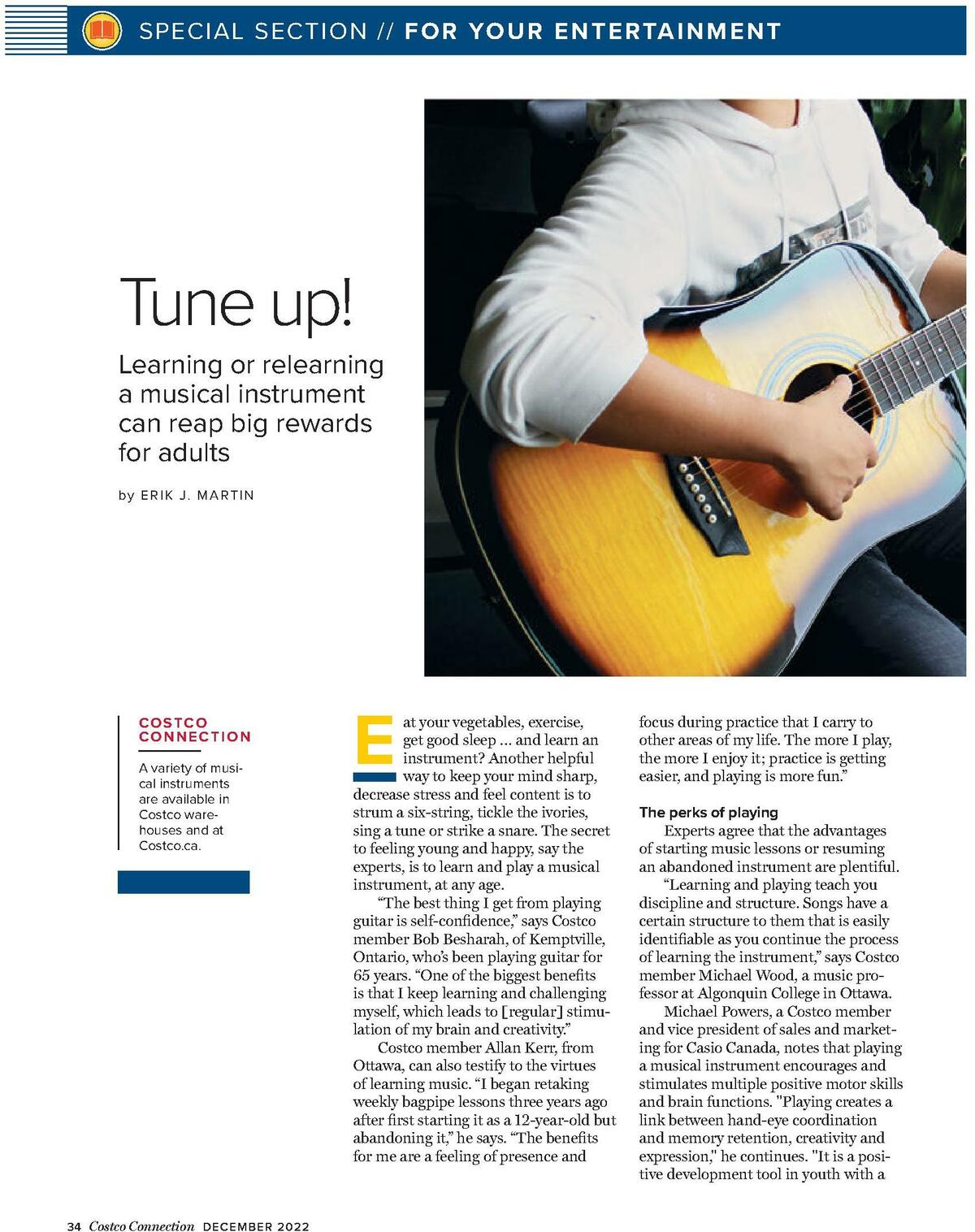 Costco Connection December Flyer from December 1