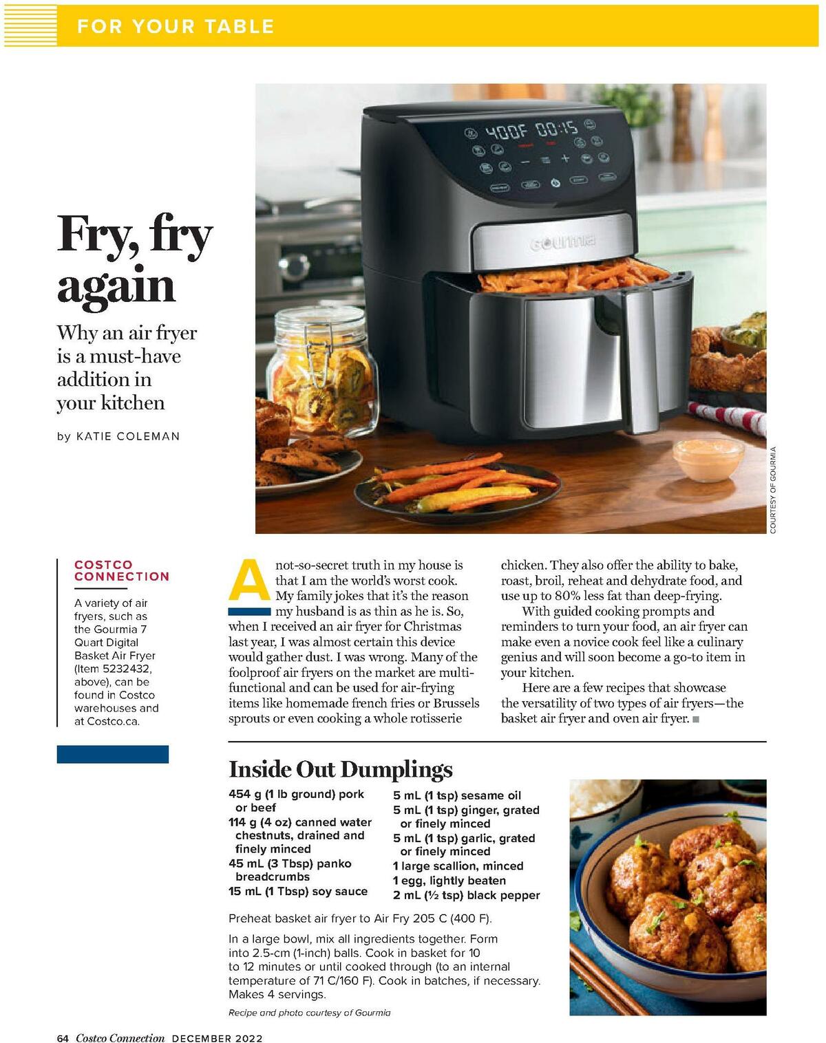 Costco Connection December Flyer from December 1