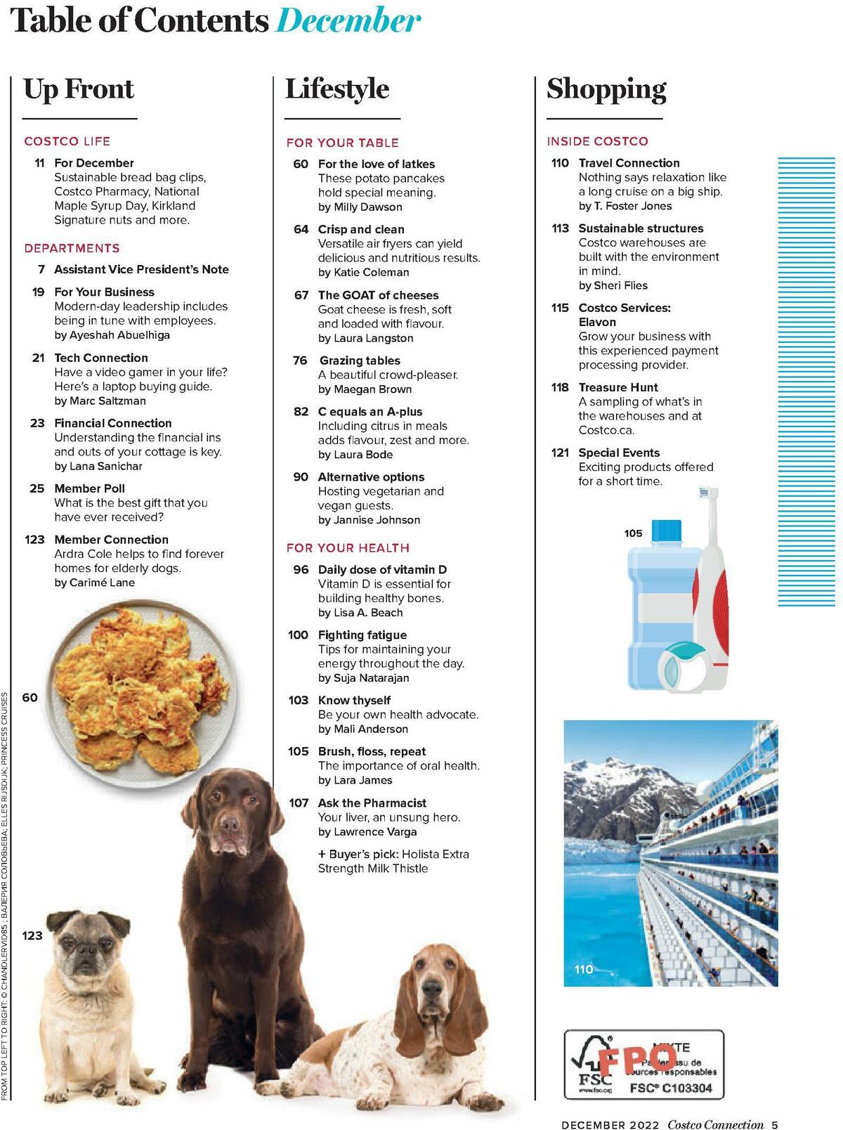 Costco Connection December Flyer from December 1