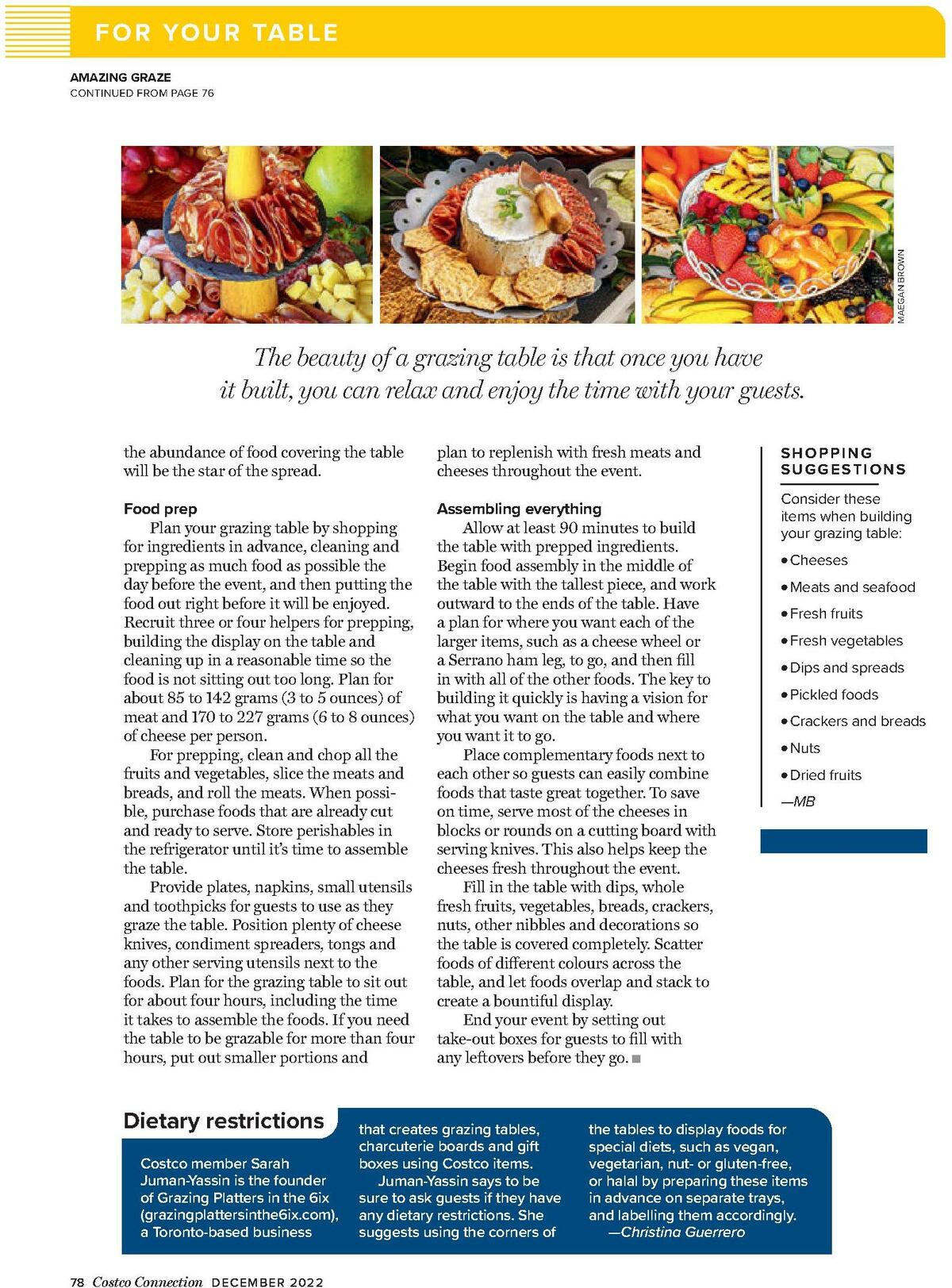 Costco Connection December Flyer from December 1