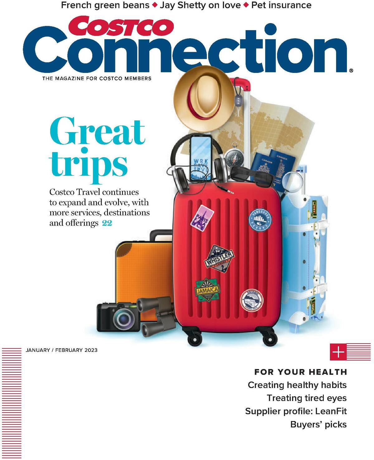 Costco Connection January/February Flyer from January 1