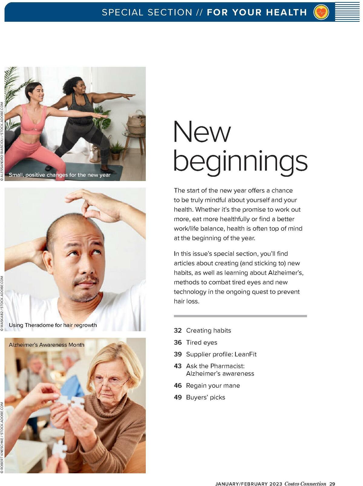 Costco Connection January/February Flyer from January 1