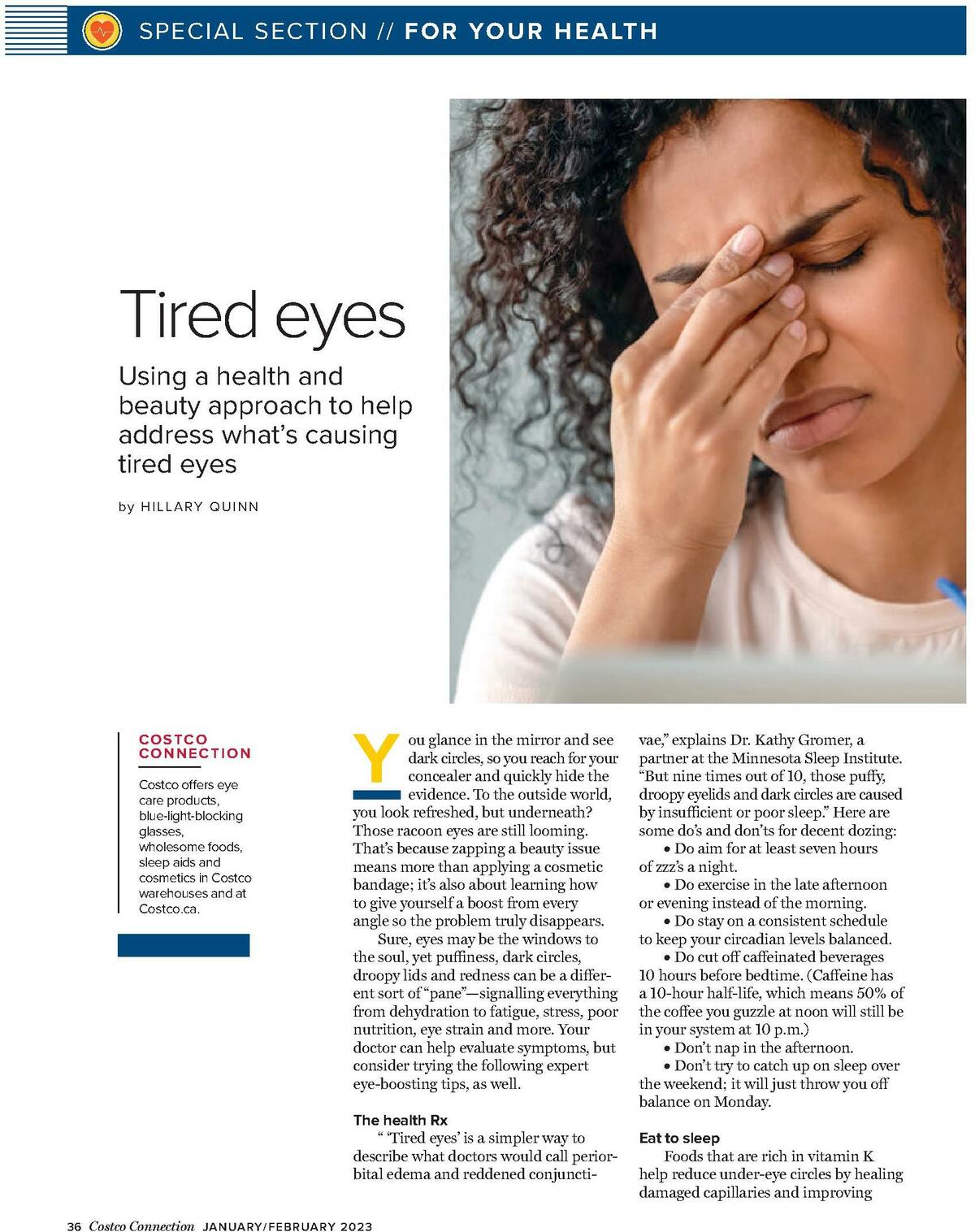 Costco Connection January/February Flyer from January 1