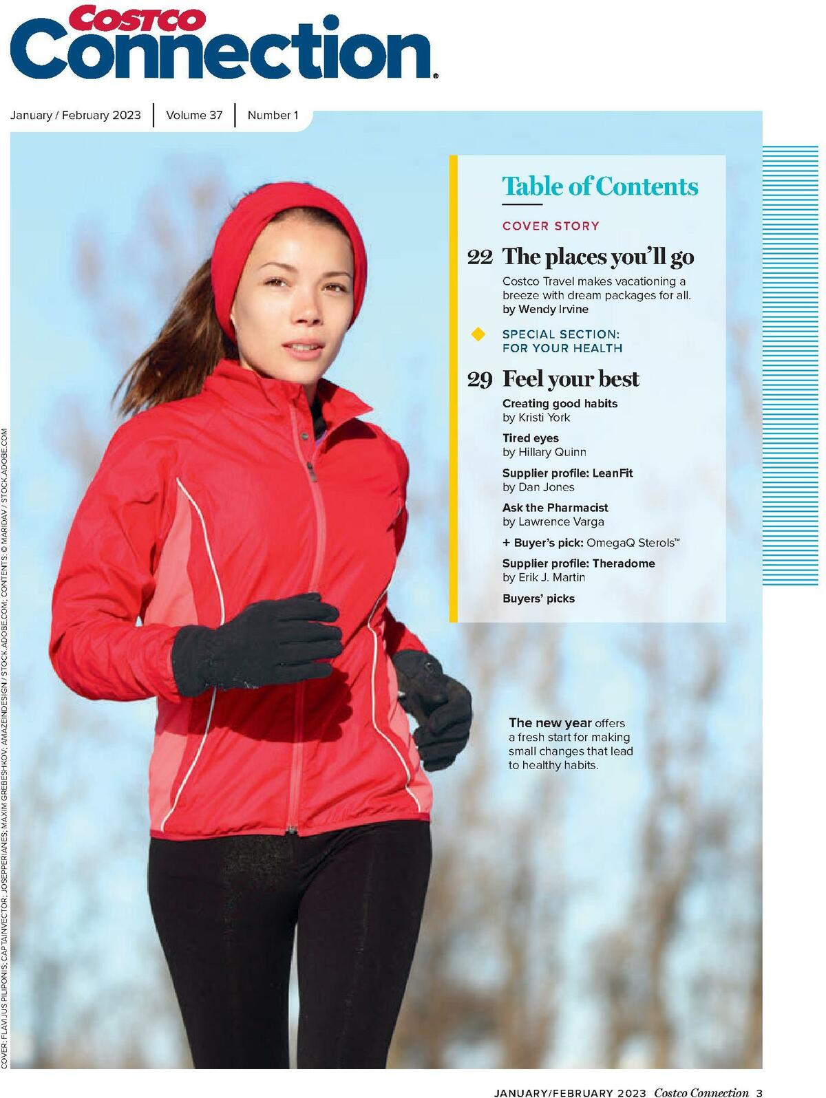 Costco Connection January/February Flyer from January 1