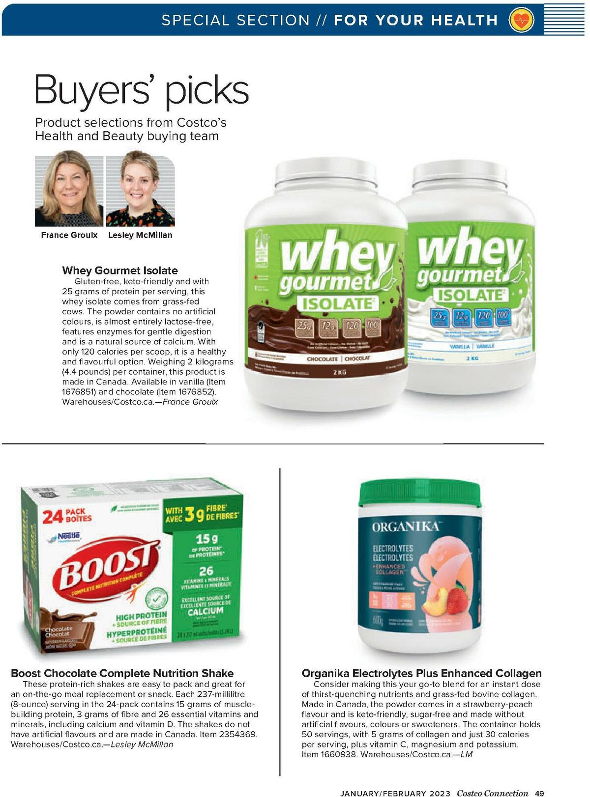 Costco Connection January/February Flyer from January 1