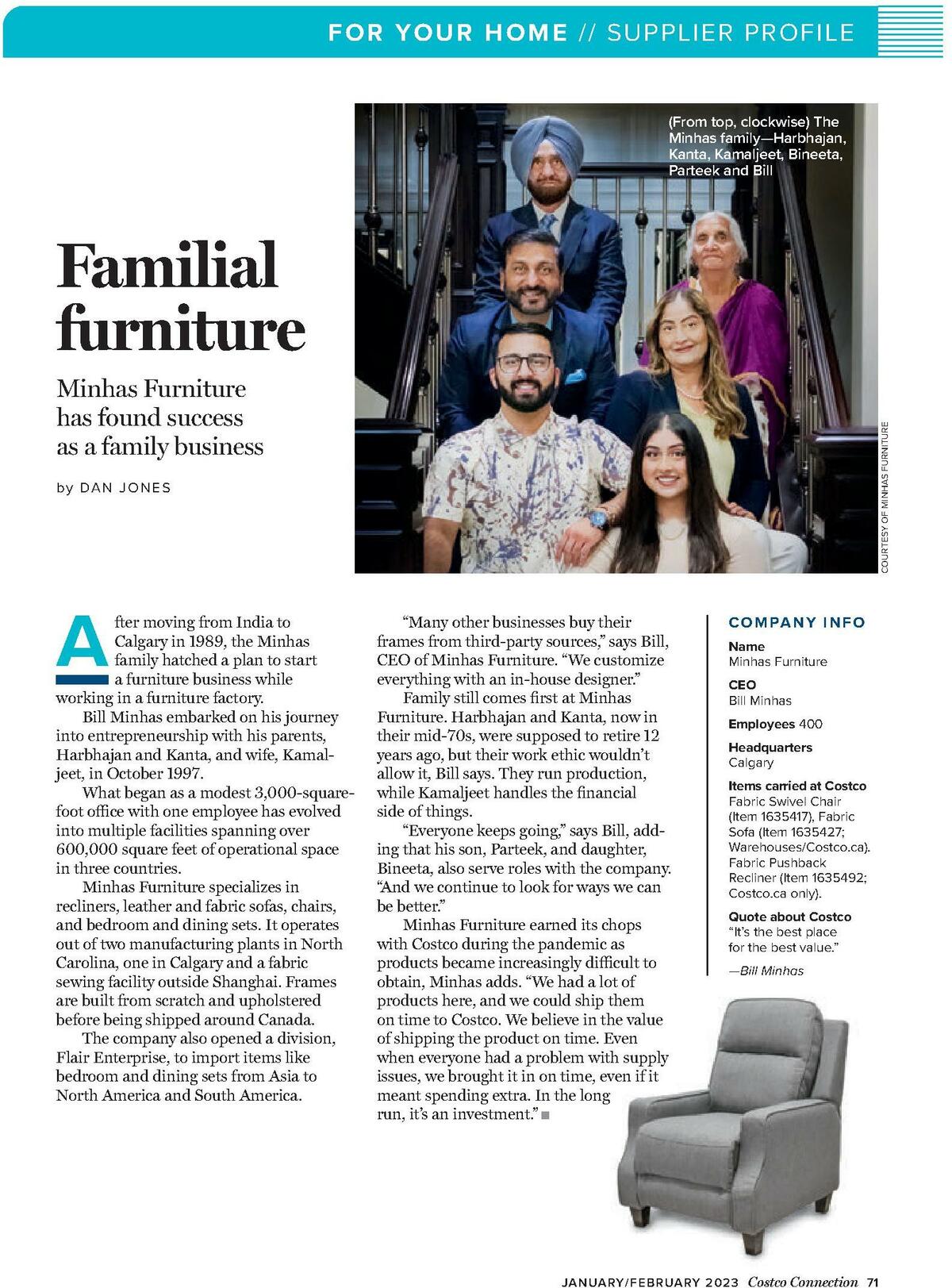 Costco Connection January/February Flyer from January 1