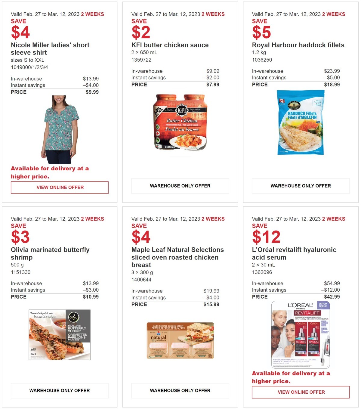 Costco Flyer from February 27